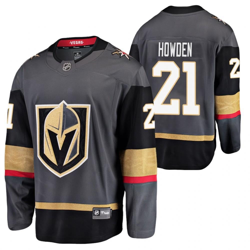 Men Vegas Golden Knights Brett Howden 21 2023 Jersey Black Home Jersey - JS756 