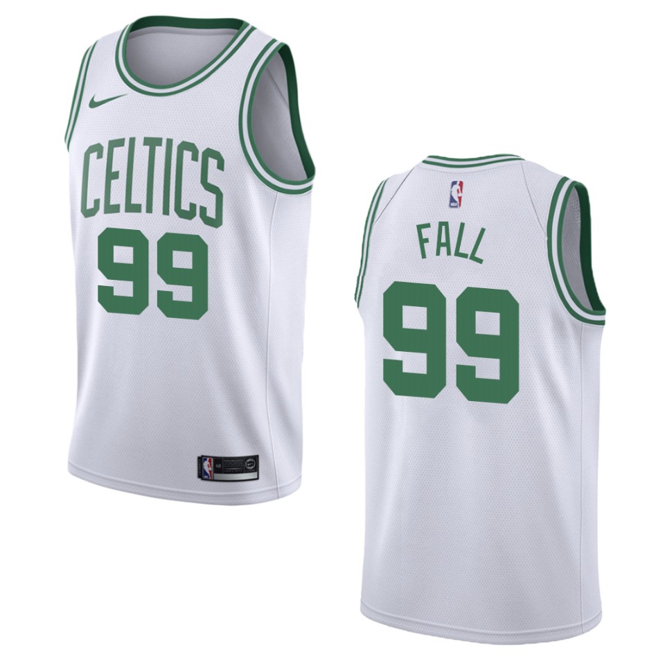 Men's 2019-20 Boston Celtics #99 Tacko Fall Association Swingman Jersey - White