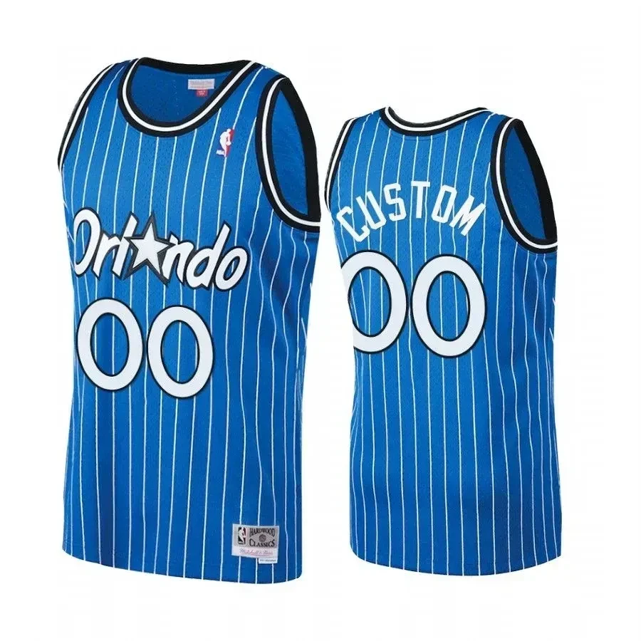 Men's Aaron Gordon 00 Orlando Magic Royal Hardwood Classics Jersey - JS917 