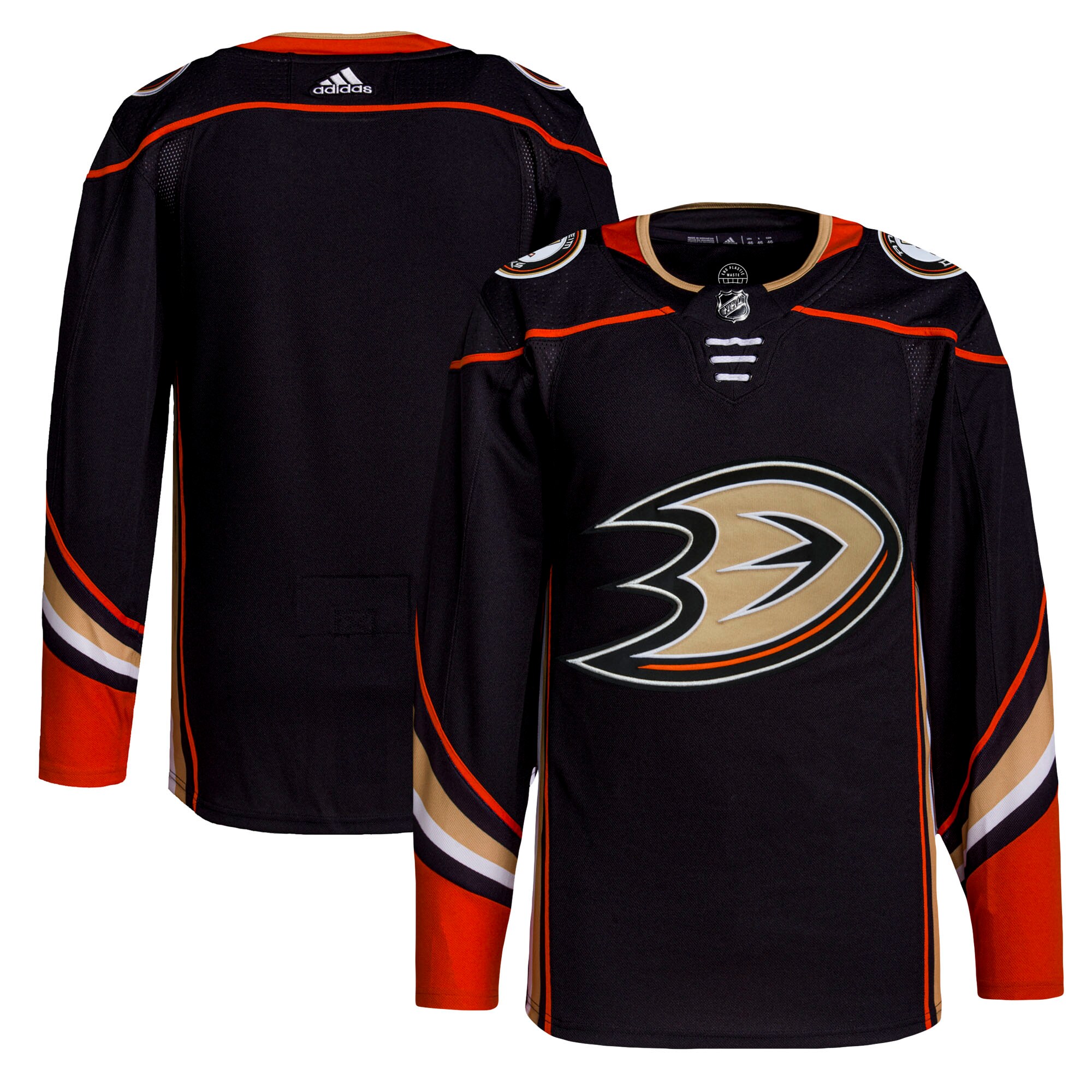 Men's Anaheim Ducks Black Home Jersey - JS176 