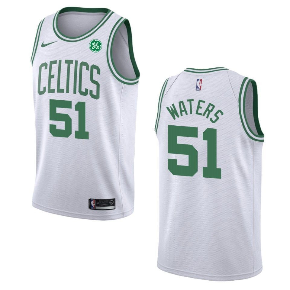 Men's Boston Celtics 51 Tremont Waters Association Swingman Jersey - White - JS170