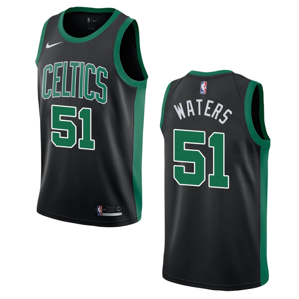 Men's Boston Celtics #51 Tremont Waters Statement Swingman Jersey - Black