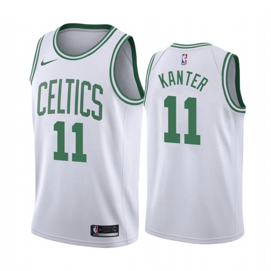 Men's Boston Celtics Enes Kanter 11 Association Jersey - JS368
