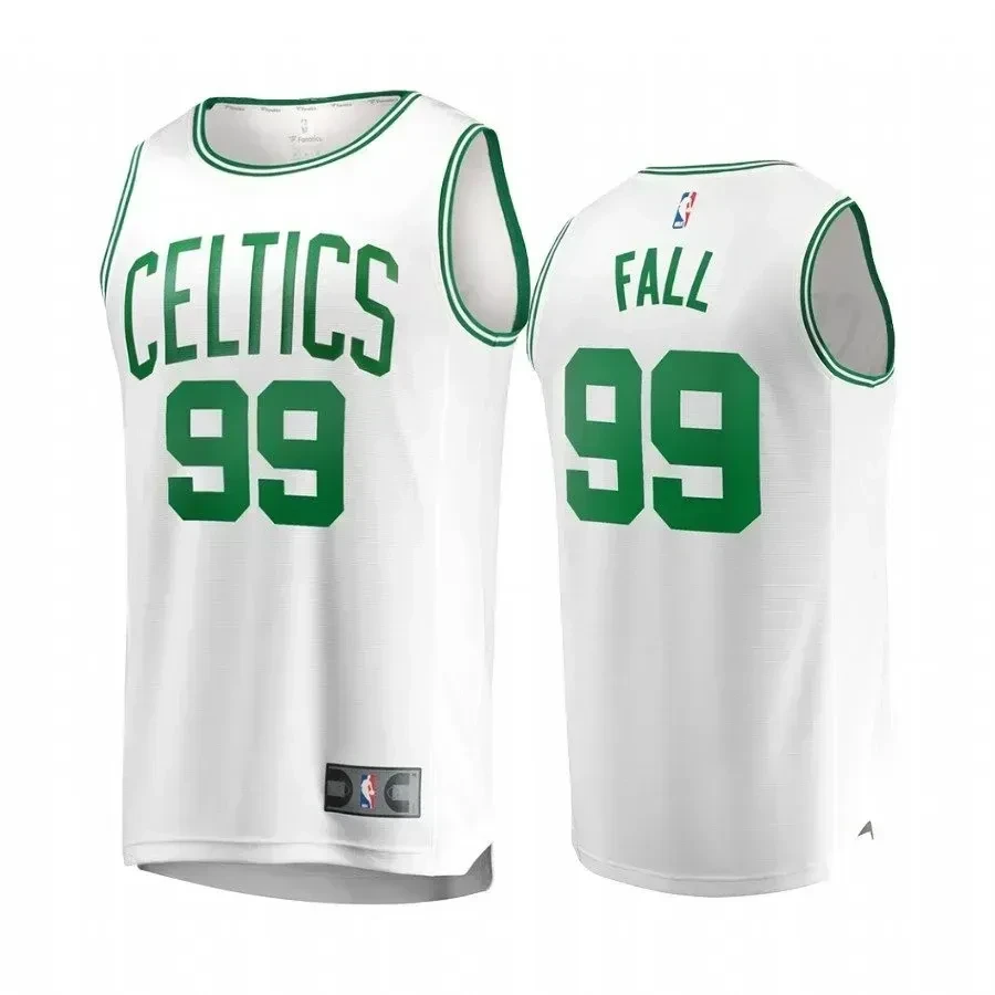 Men's Boston Celtics Tacko Fall White Association Jersey - JS937