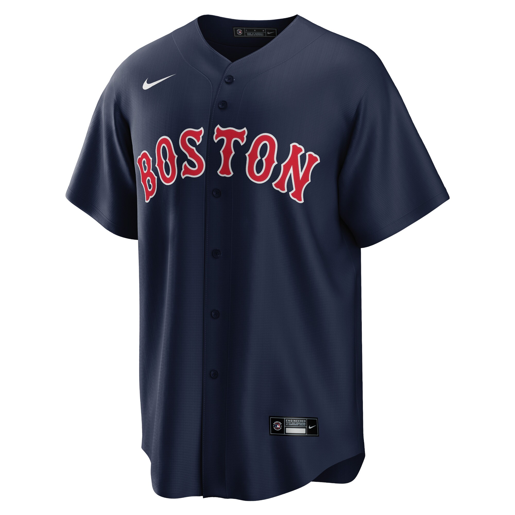 Alternative view of Men's Boston Red Sox David Ortiz Navy Alternate Player Jersey