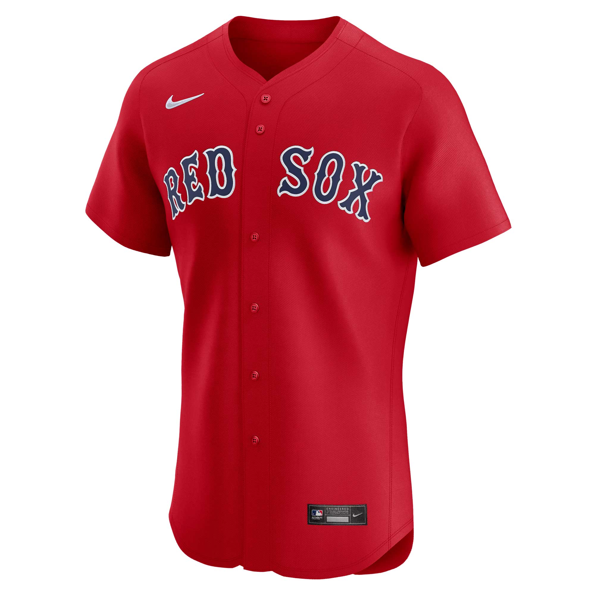 Alternative view of Men's Boston Red Sox David Ortiz Red Alternate Elite Player Jersey
