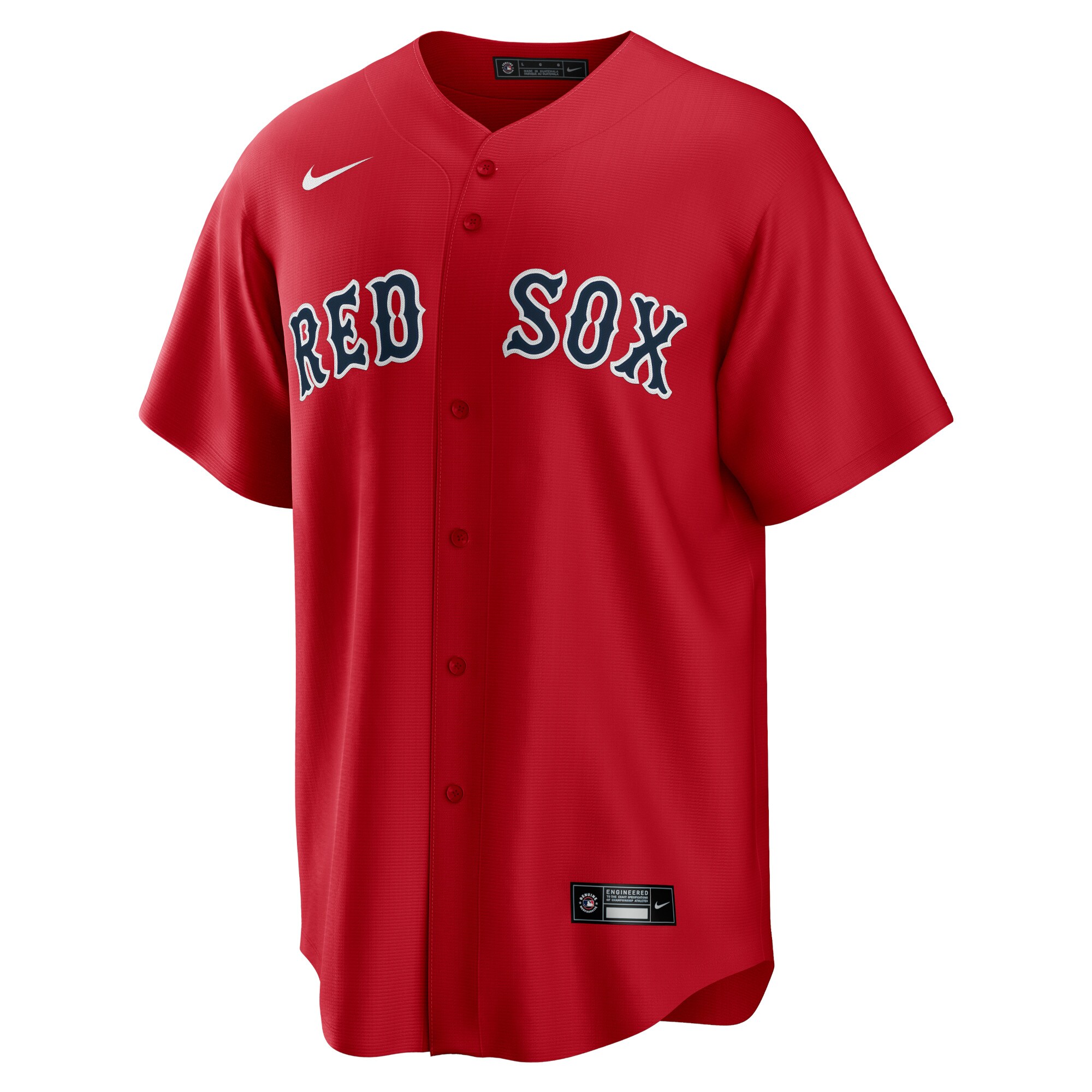 Alternative view of Men's Boston Red Sox David Ortiz Red Alternate Player Jersey