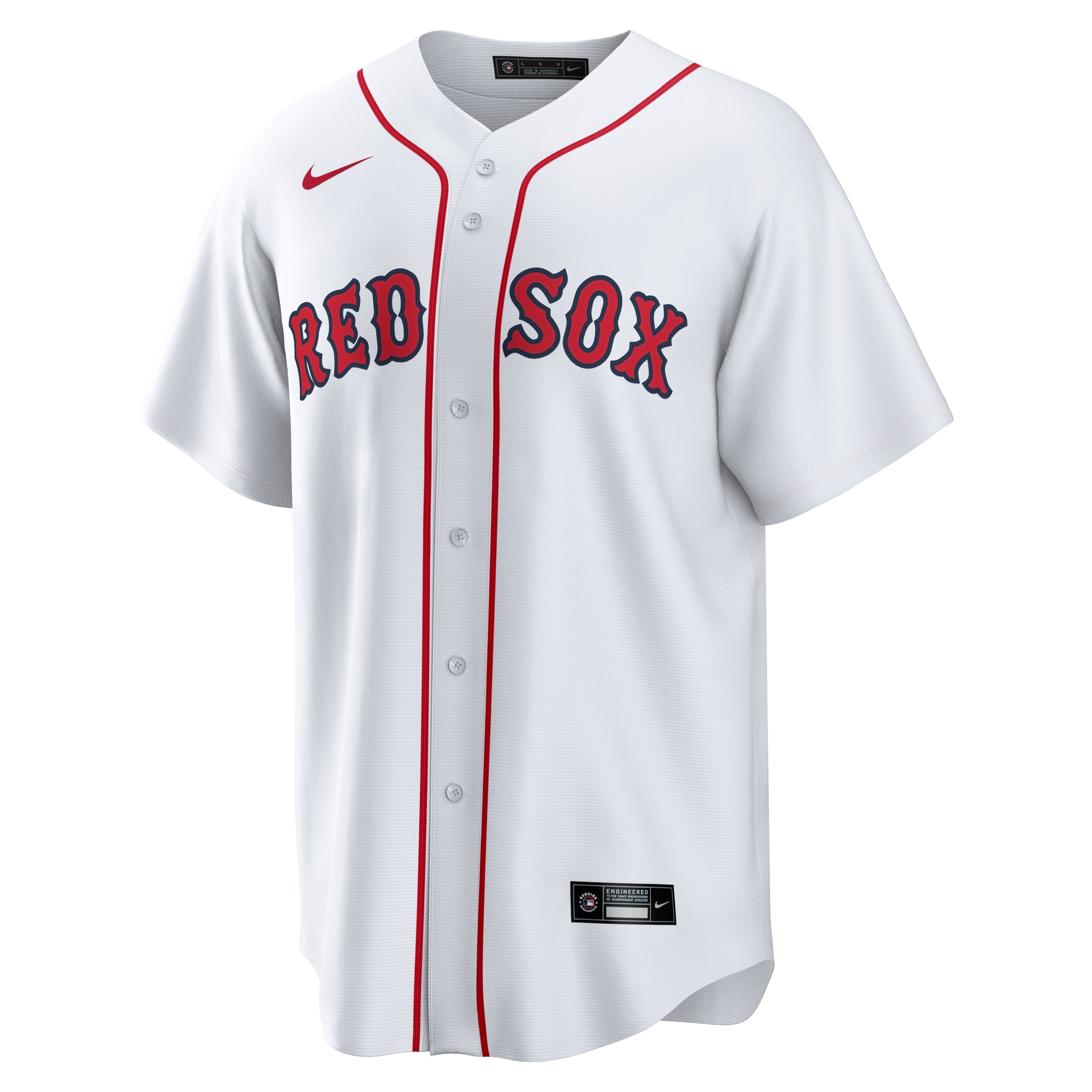 Alternative view of Men's Boston Red Sox Walker Buehler White Home Jersey