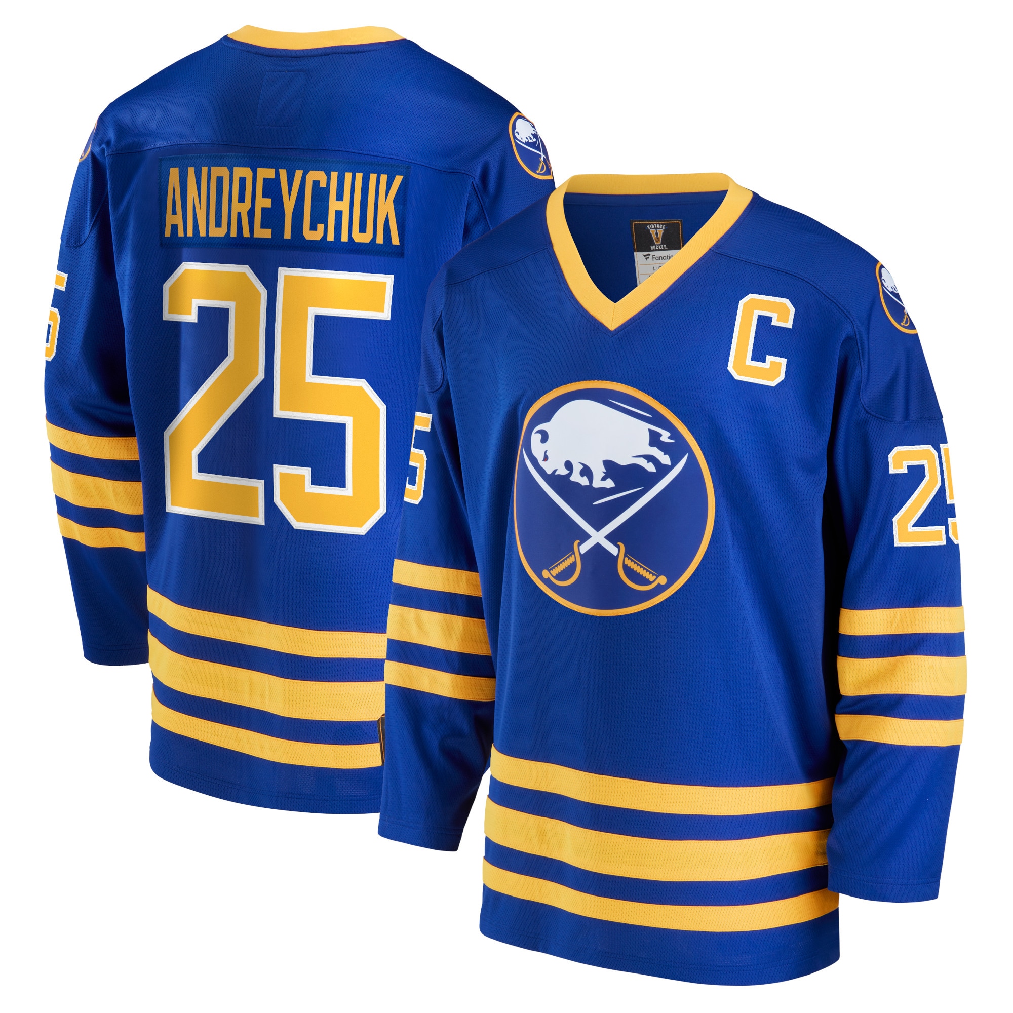 Men's Buffalo Sabres Dave Andreychuk Royal Breakaway Retired Player Jersey - JS962 