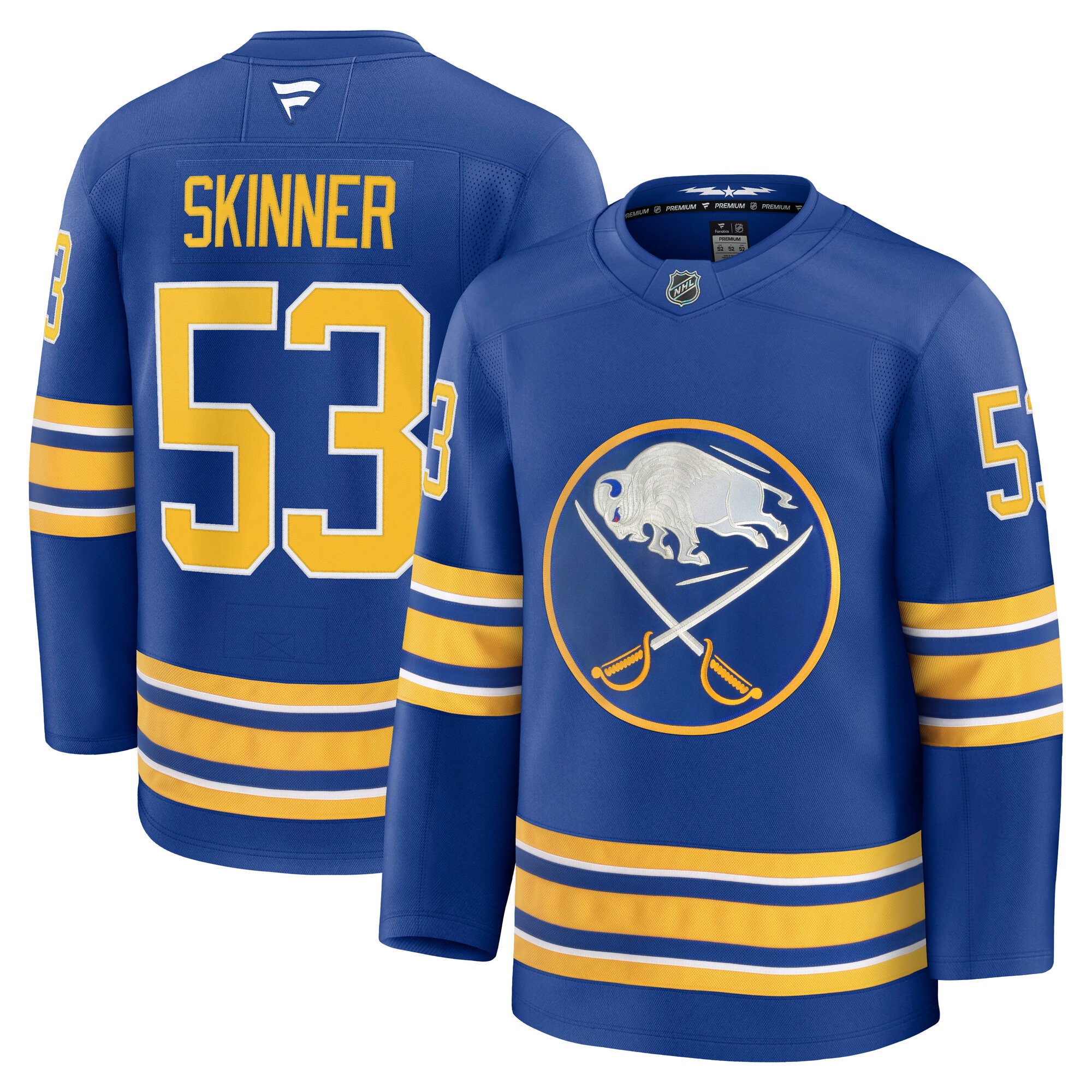 Men's Buffalo Sabres Jeff Skinner Royal Home Premium Jersey - JS165 