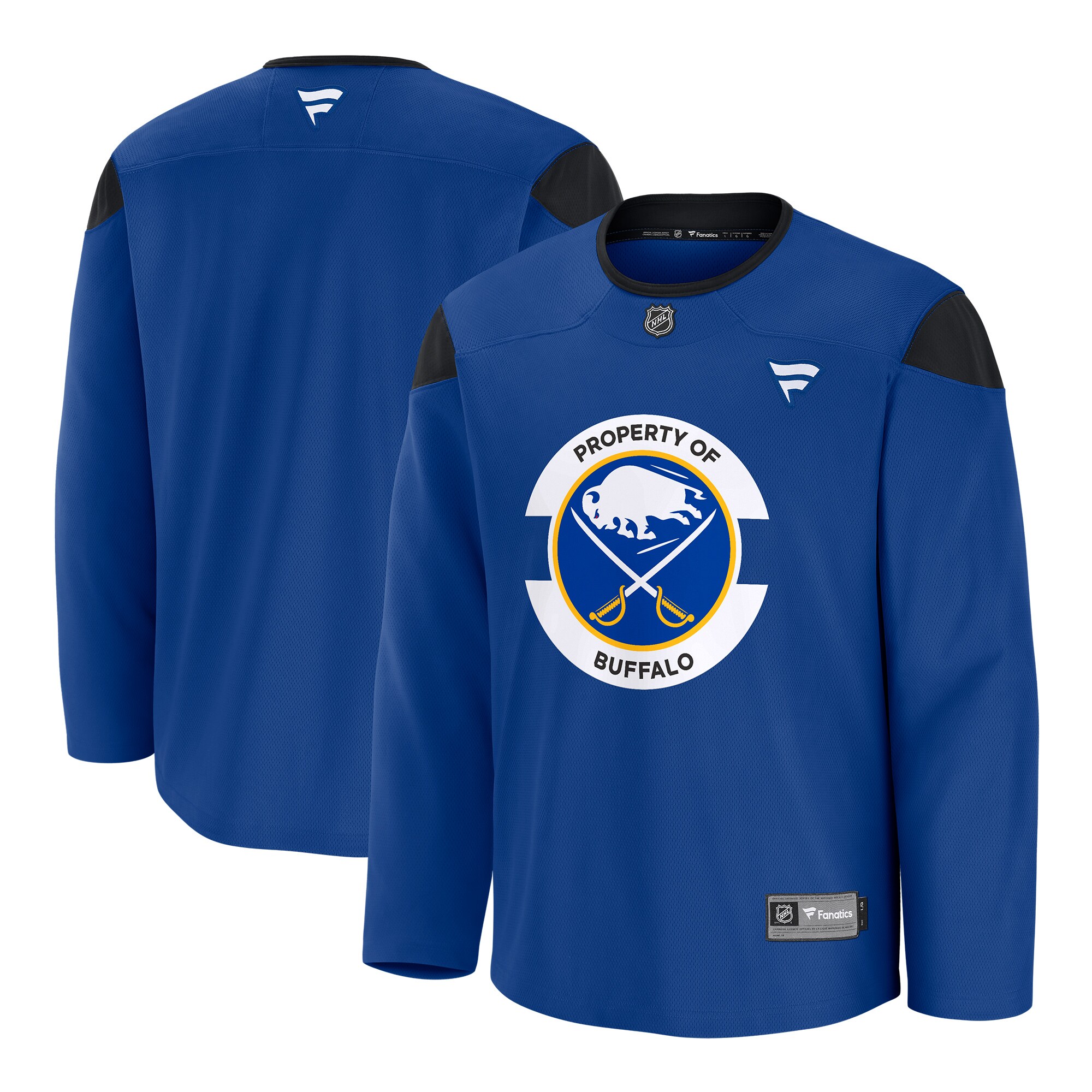 Men's Buffalo Sabres Royal Home Practice Jersey - JS999 