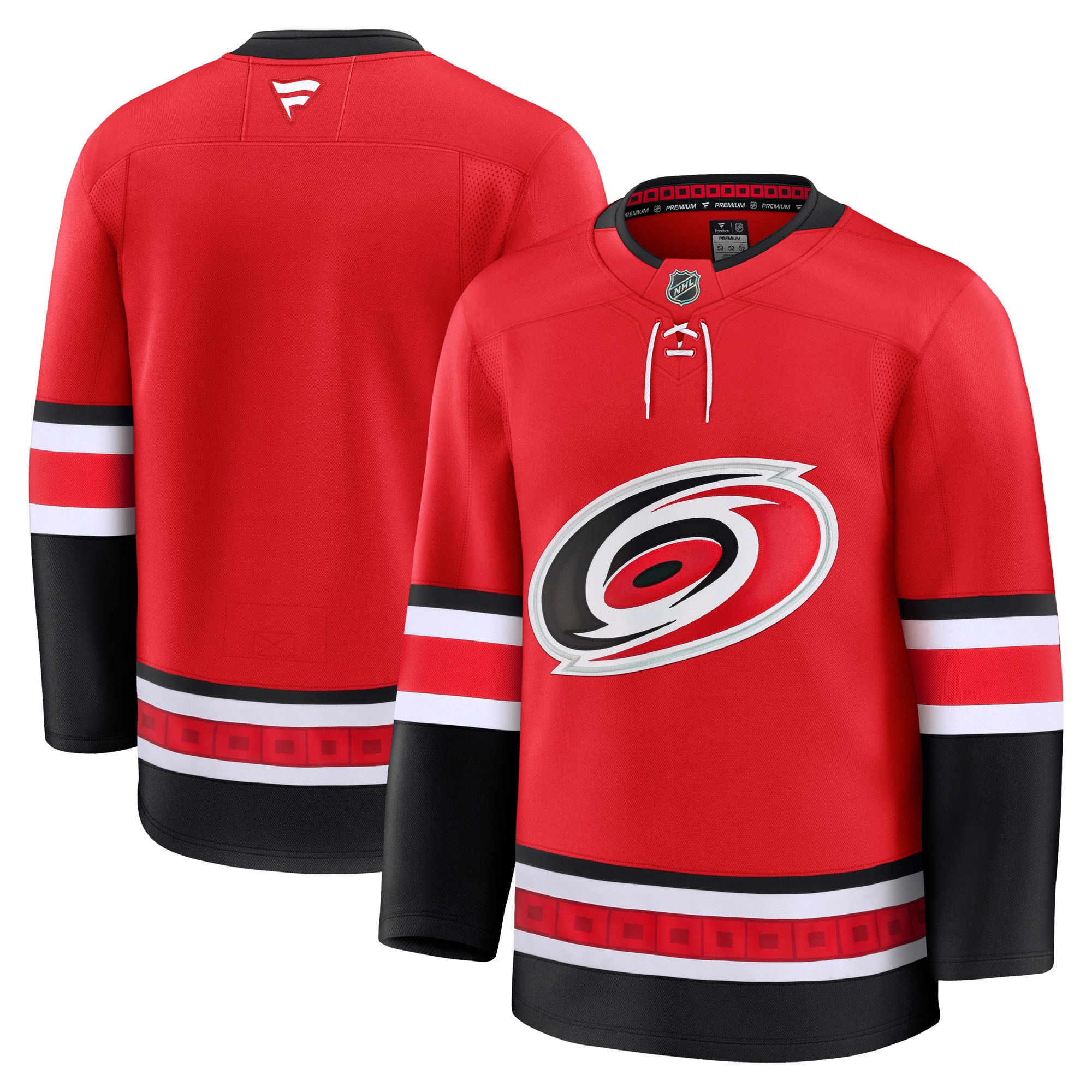 Men's Carolina Hurricanes Red Alternate Premium Jersey - JS937 