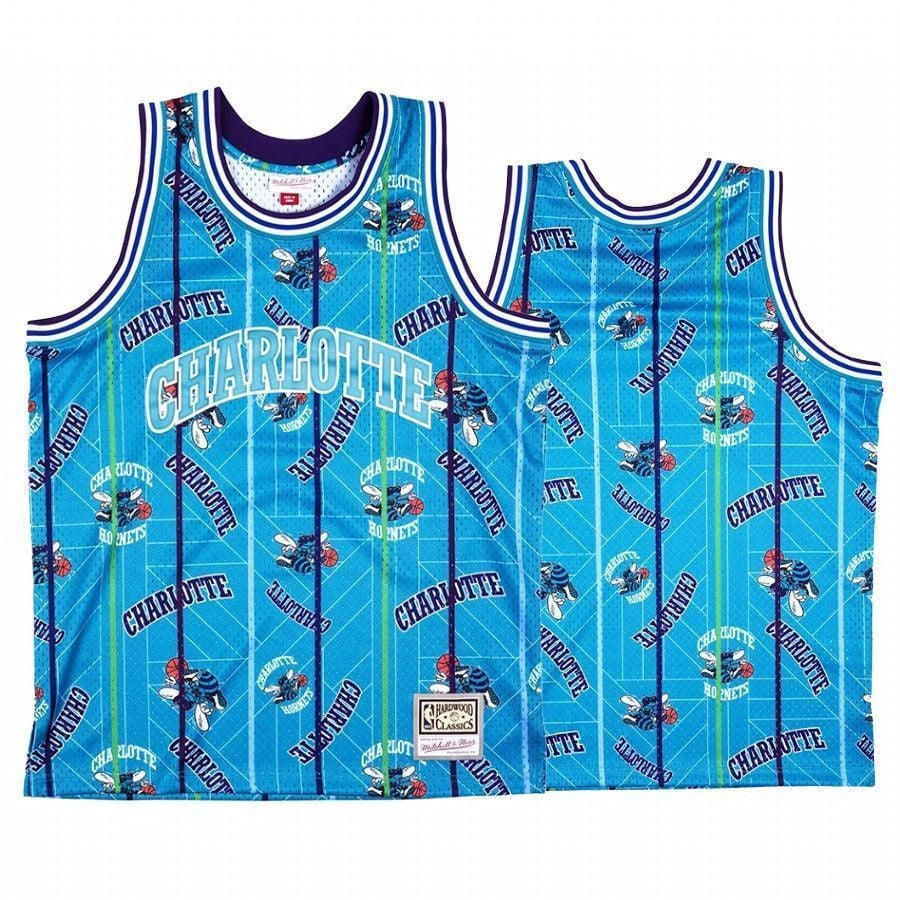 Men's Charlotte Hornets Teal Tear Up Pack Jersey - JS209 