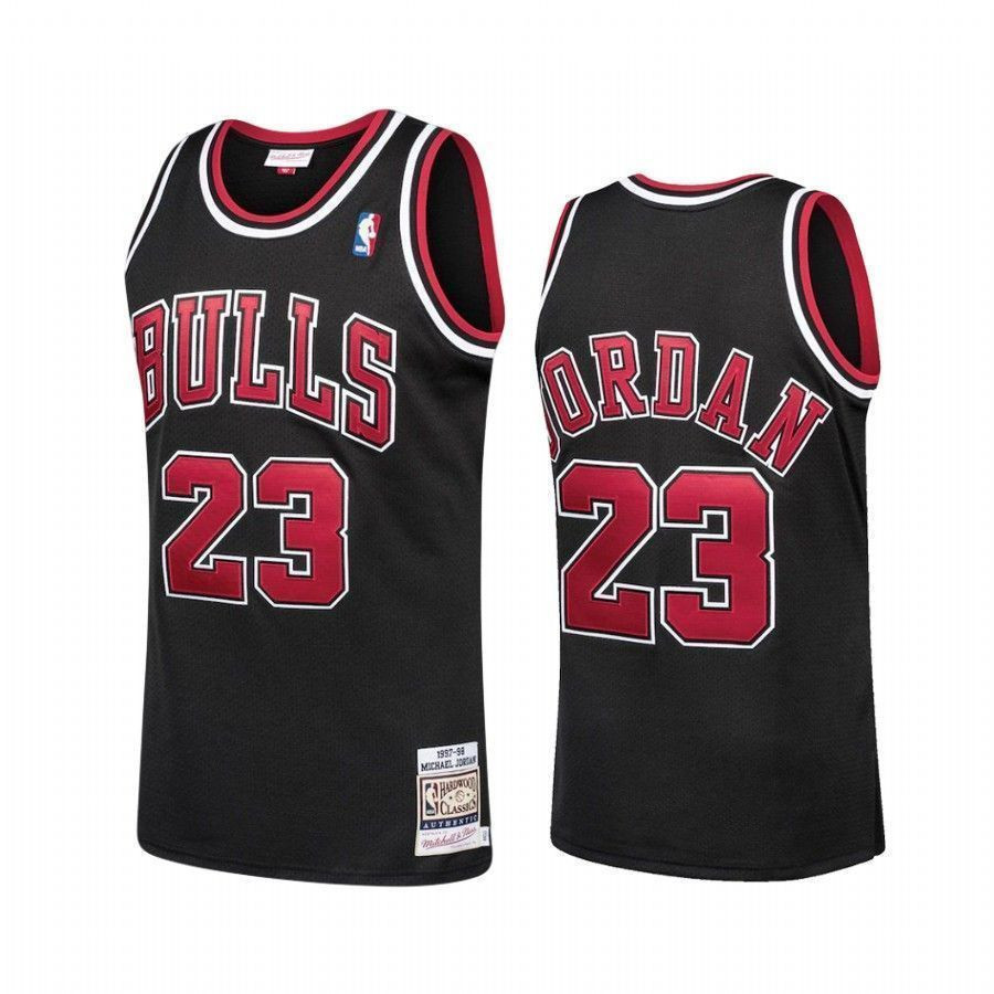 Men's Chicago Bulls Michael Jordan 23 Hardwood Classics Jersey - JS918 