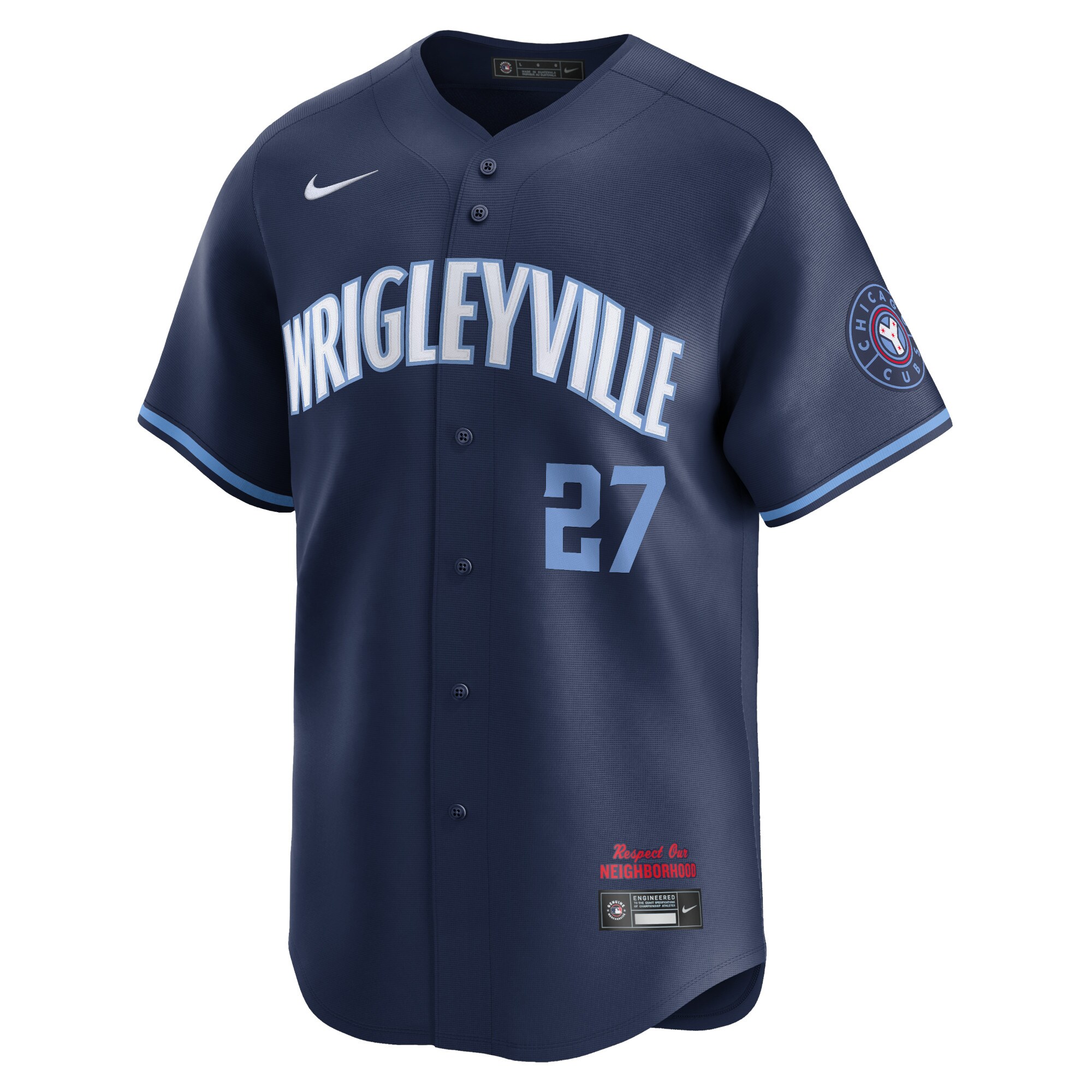 Alternative view of Men's Chicago Cubs Seiya Suzuki Navy City Connect Limited Player Jersey