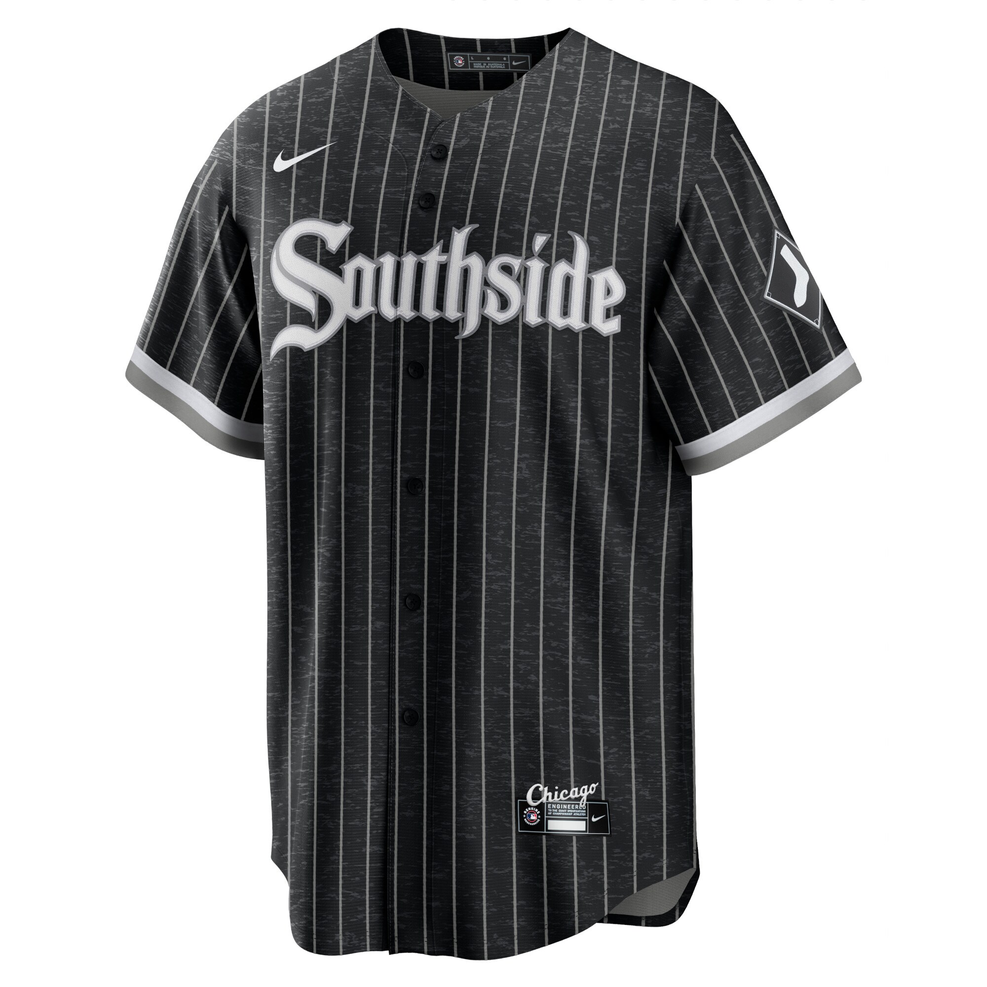 Alternative view of Men's Chicago White Sox Tim Anderson Black City Connect Player Jersey
