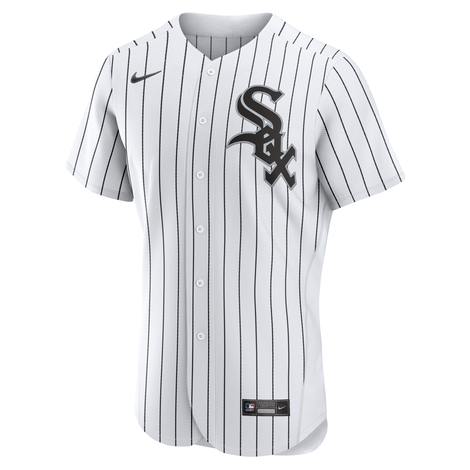 Alternative view of Men's Chicago White Sox Yoan Moncada White Home Player Jersey