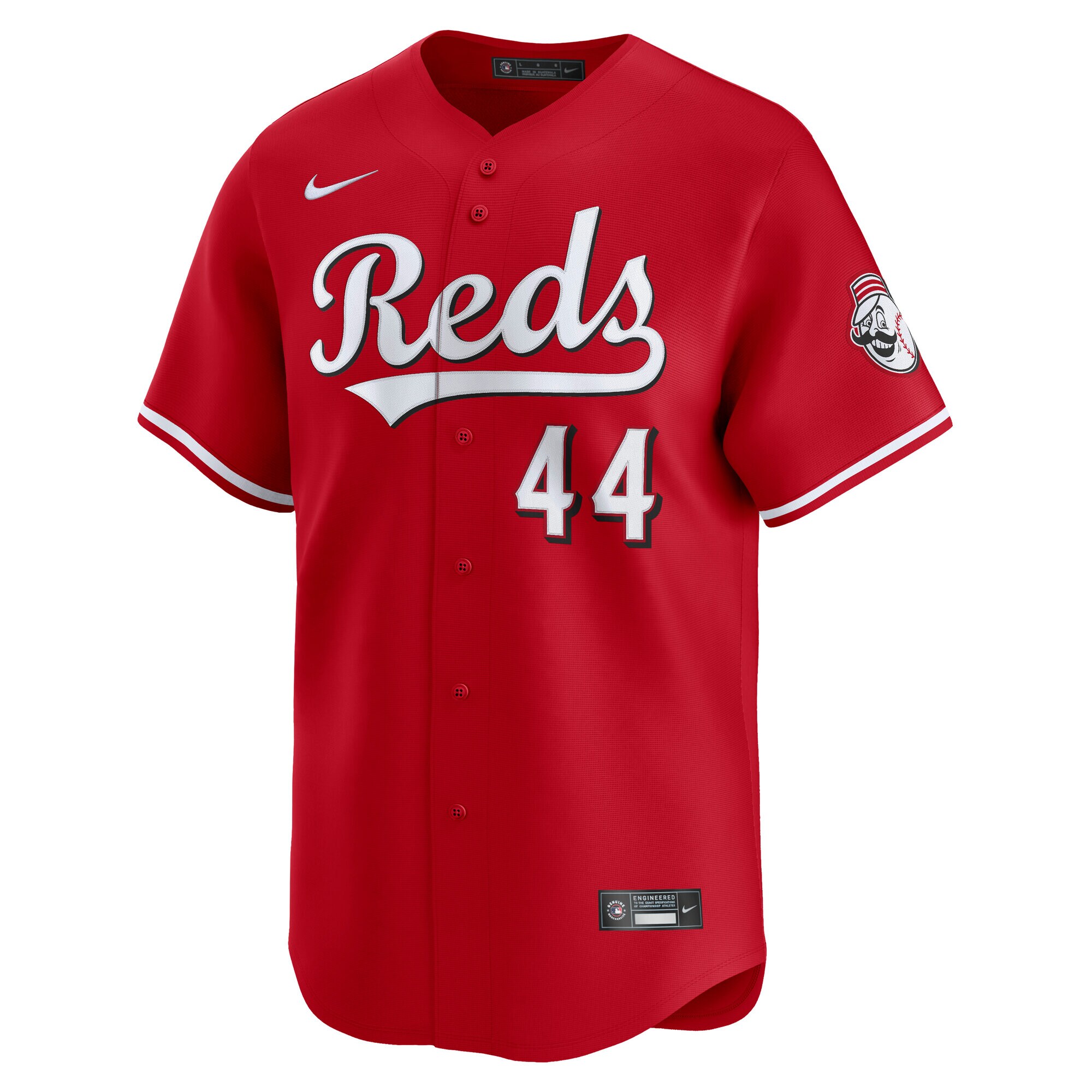 Alternative view of Men's Cincinnati Reds Elly De La Cruz Red Alternate Limited Player Jersey