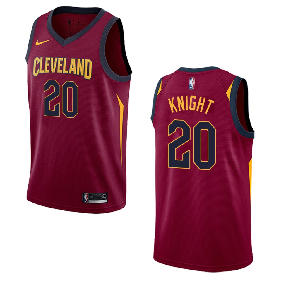 Men's Cleveland Cavaliers #20 Brandon Knight Icon Swingman Jersey - Maroon