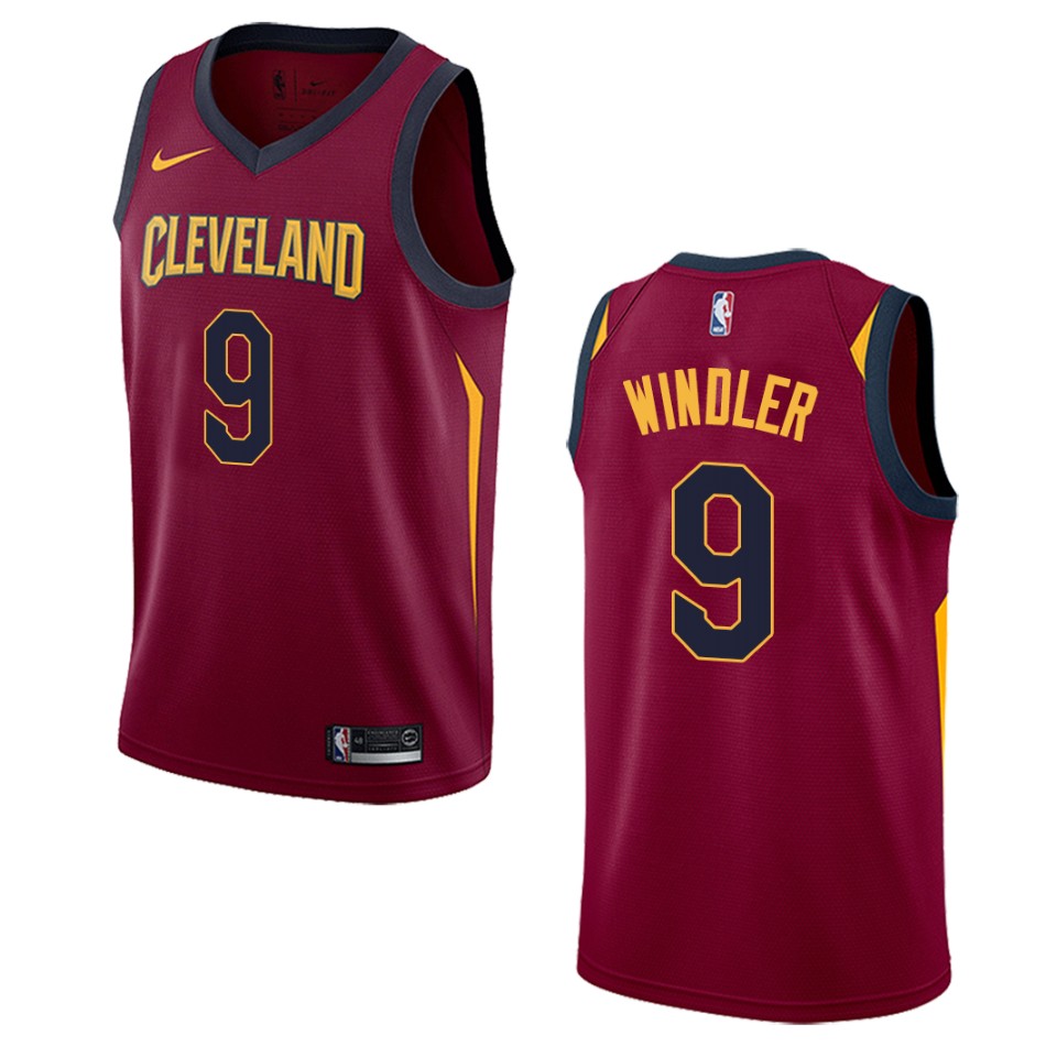 Men's Cleveland Cavaliers #9 Dylan Windler Icon Swingman Jersey - Maroon