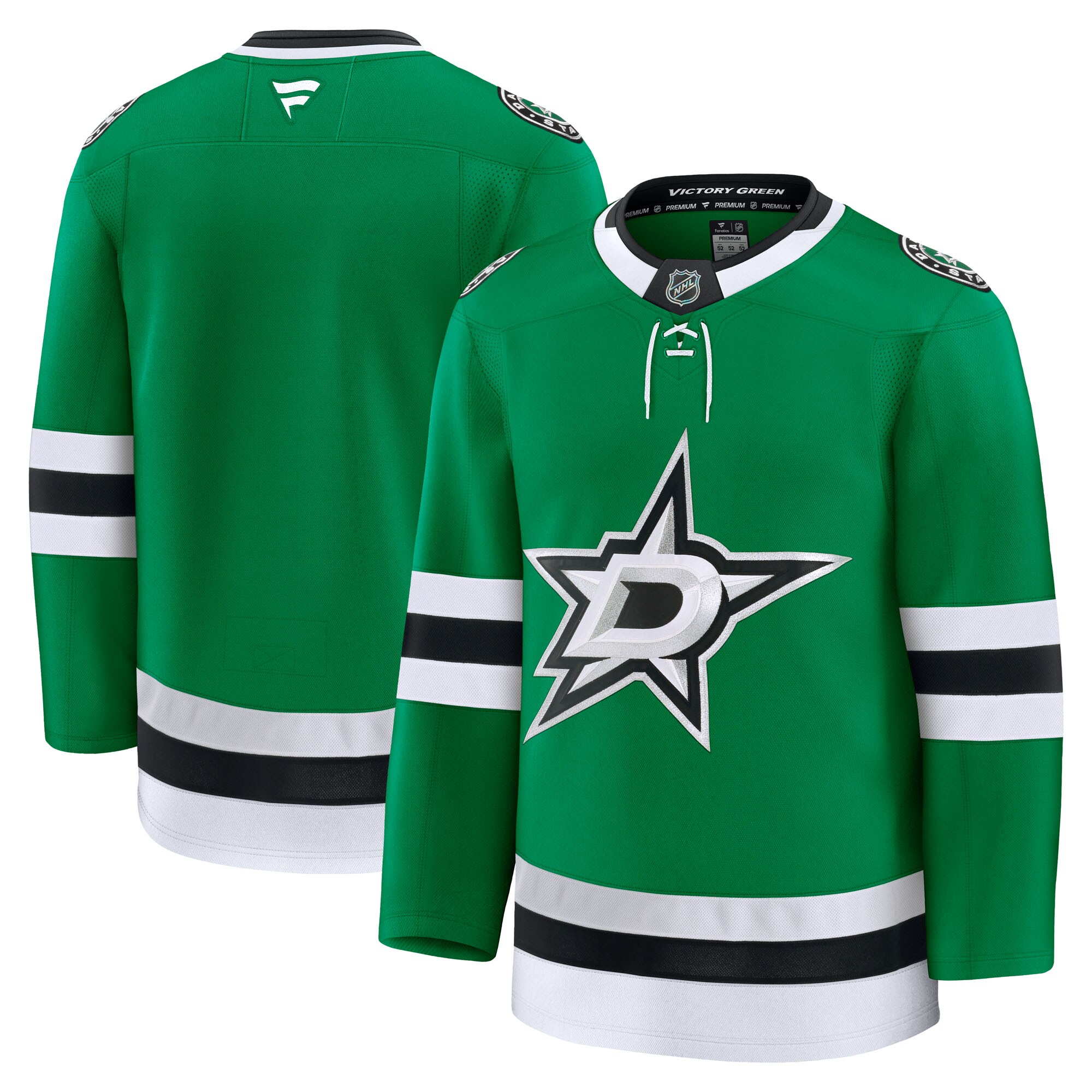 Men's Dallas Stars Kelly Green Home Premium Jersey - JS295 