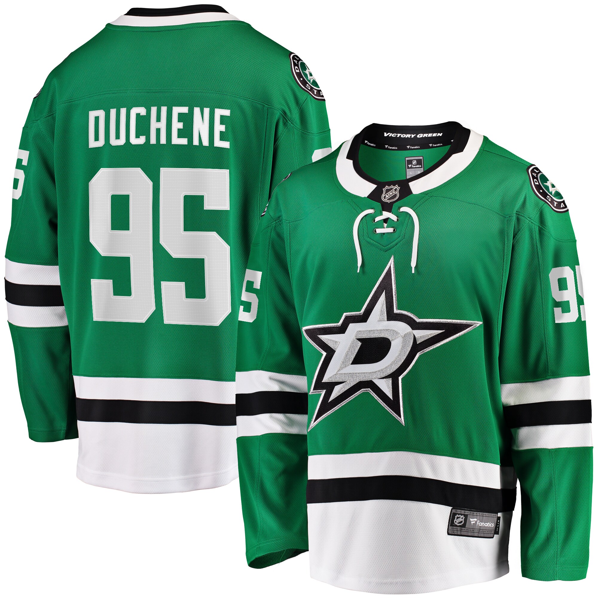 Men's Dallas Stars Matt Duchene Kelly Green Home Breakaway Player Jersey - JS696 