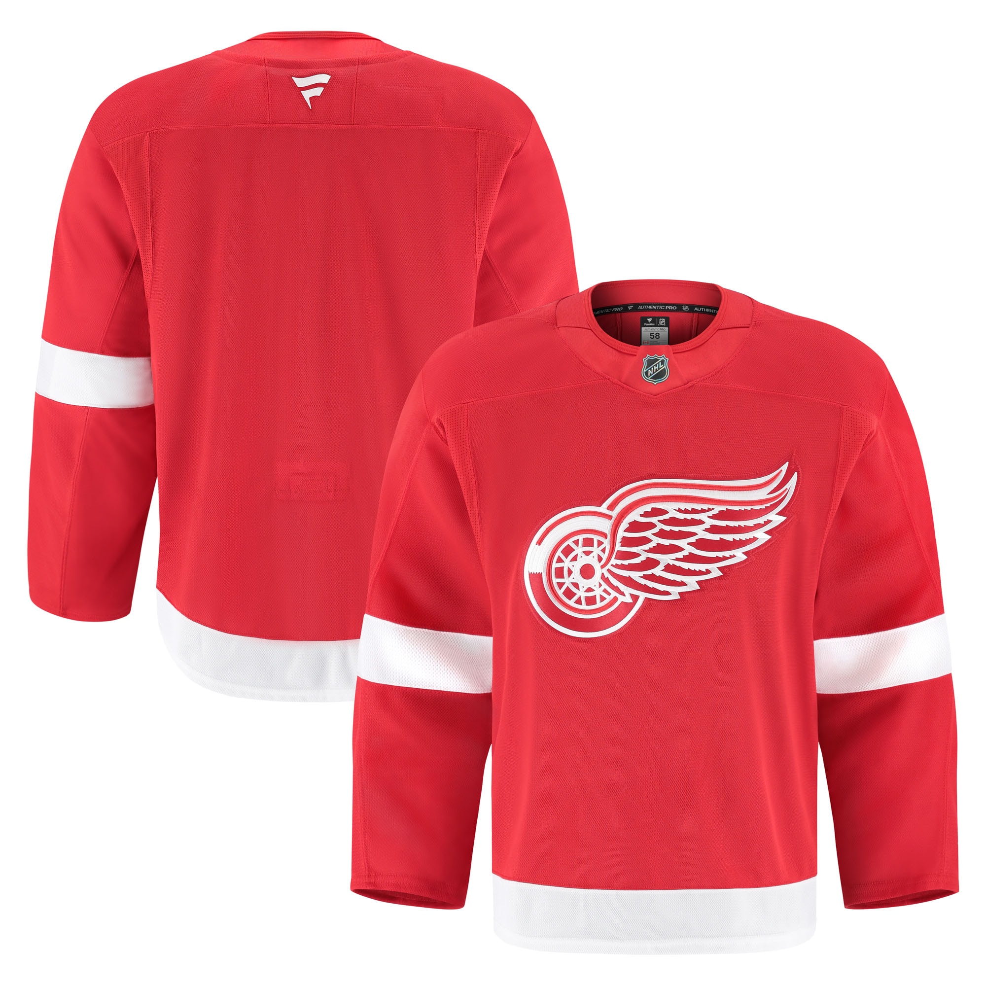 Men's Detroit Red Wings Red Home Pro Jersey - JS607 