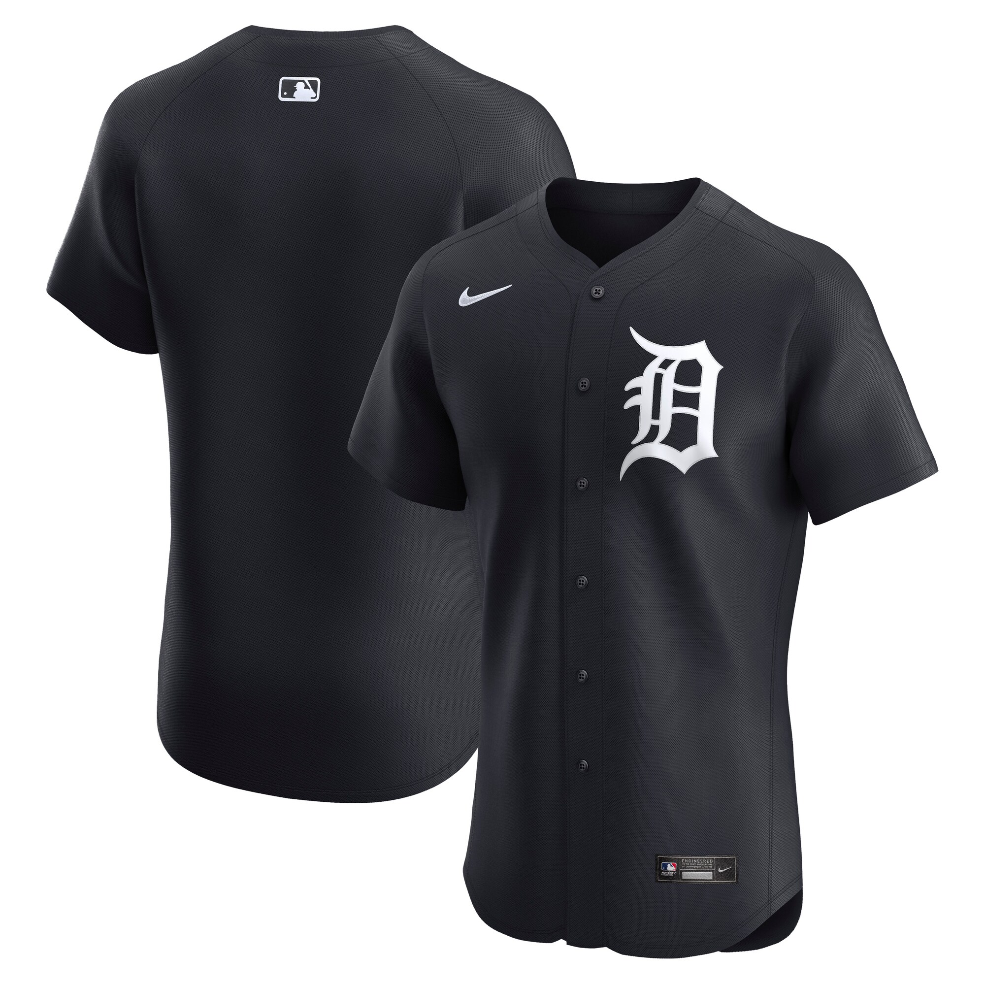 Men's Detroit Tigers Navy Alternate Elite Jersey