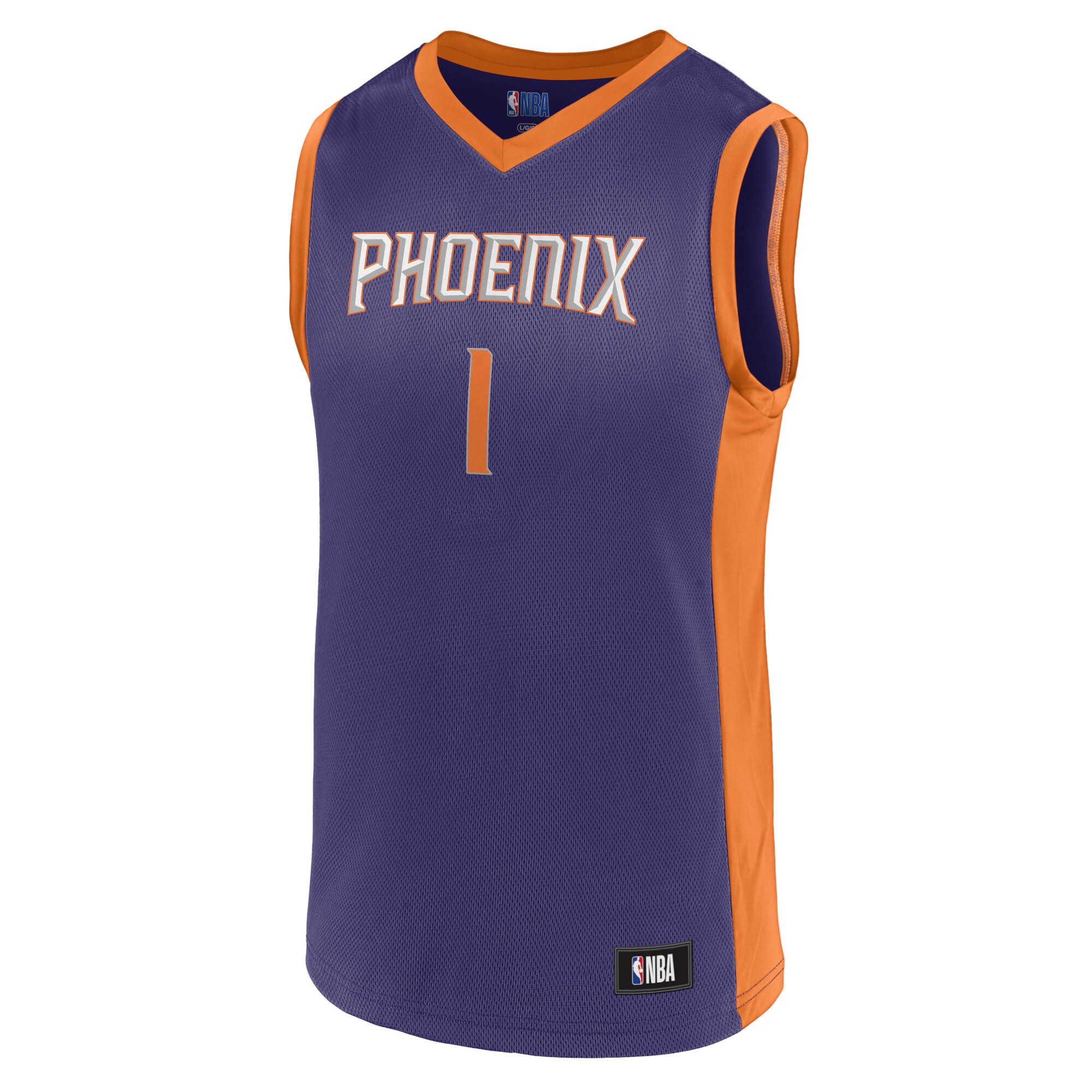 Alternative view of Men’s Devin Booker Purple Phoenix Suns Player Jersey