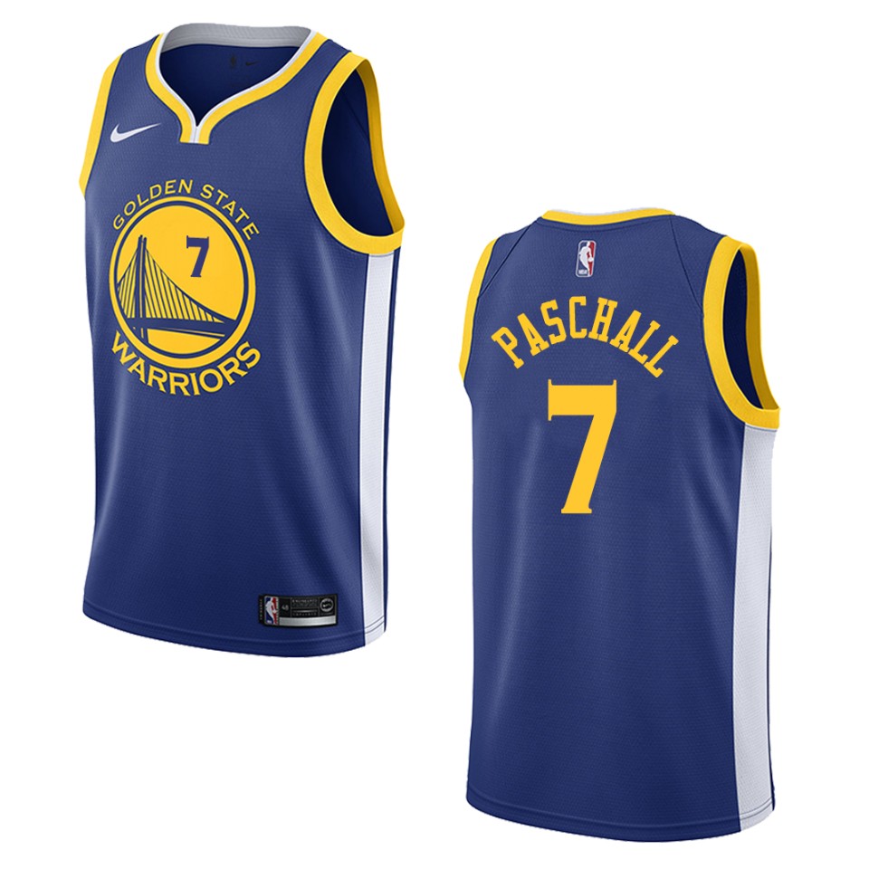 Men's Golden State Warriors #7 Eric Paschall Icon Swingman Jersey - Royal