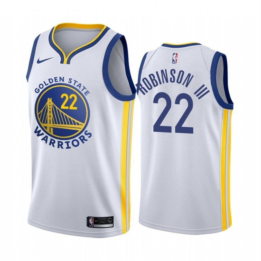 Men's Golden State Warriors Glenn Robinson Iii 22 Association Jersey - JS453 