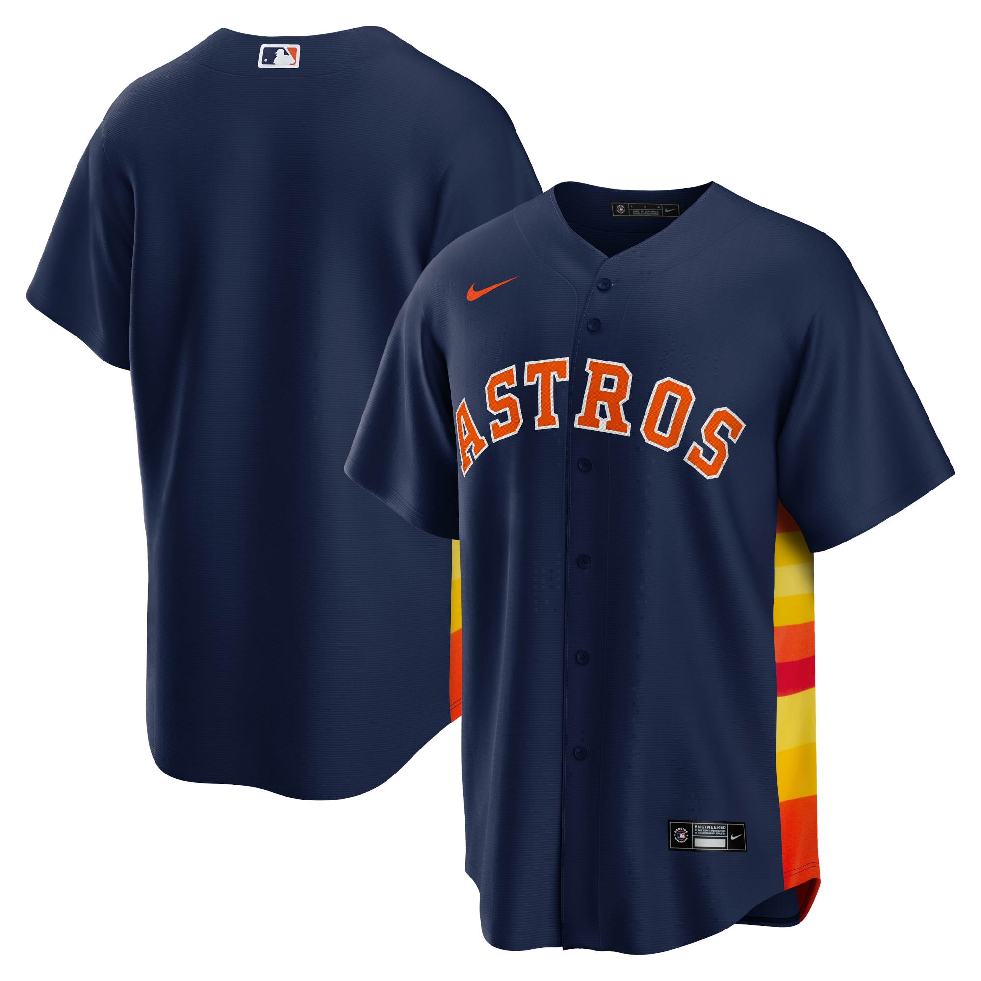 Men's Houston Astros Navy Alternate Team Jersey 