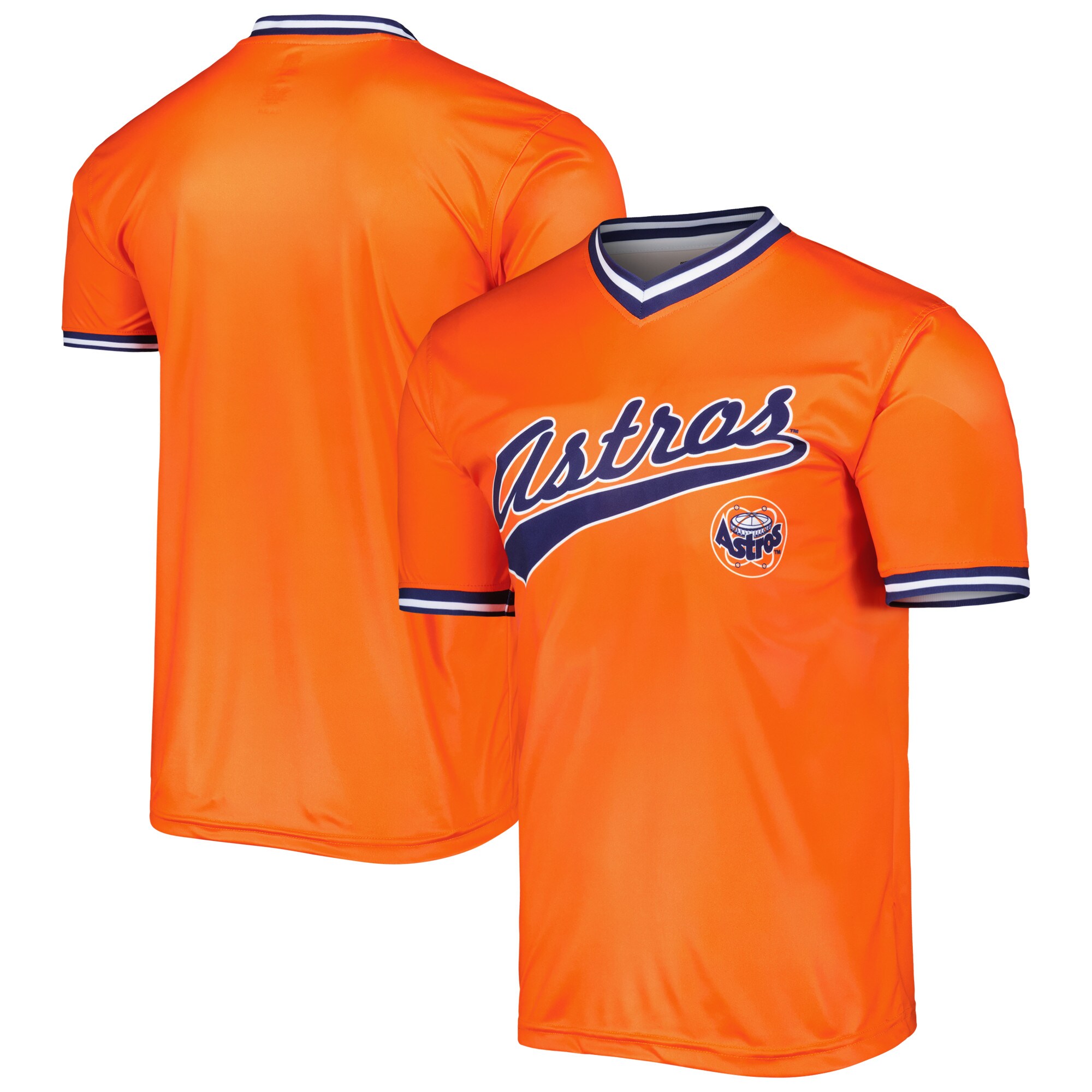 Men's Houston Astros Stitches Orange Cooperstown Collection Team Jersey 