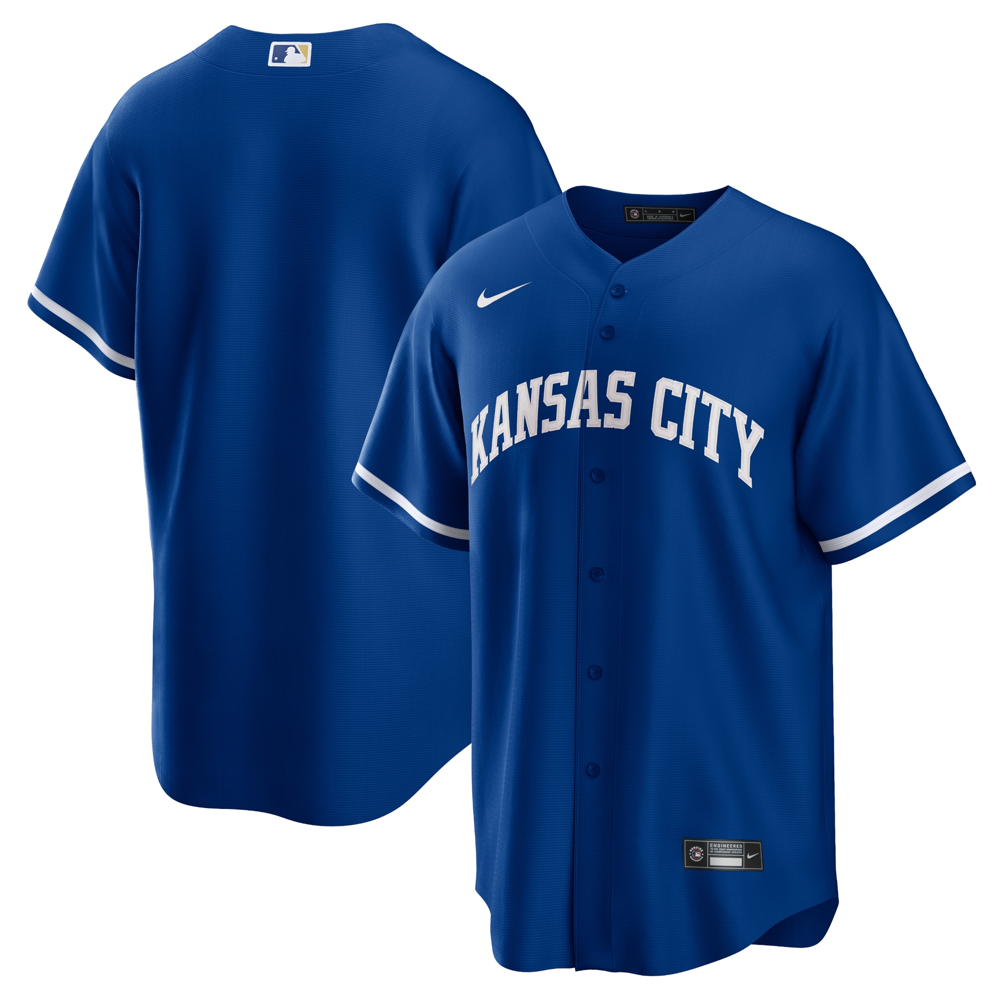 Men's Kansas City Royals Royal Alternate Team Jersey 