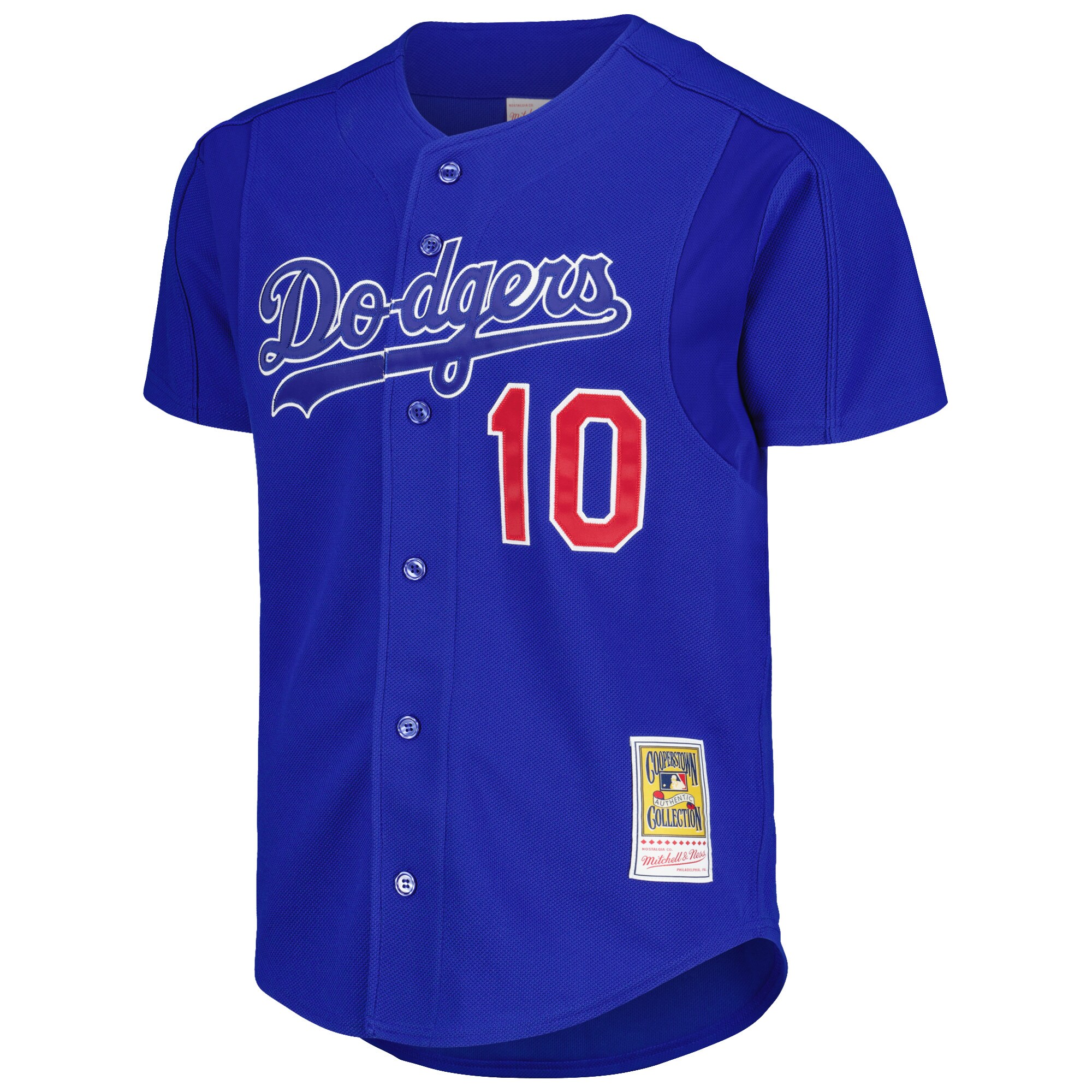 Alternative view of Men's Los Angeles Dodgers Hideo Nomo Mitchell & Ness Royal Cooperstown Collection 2004 Batting Practice Jersey 