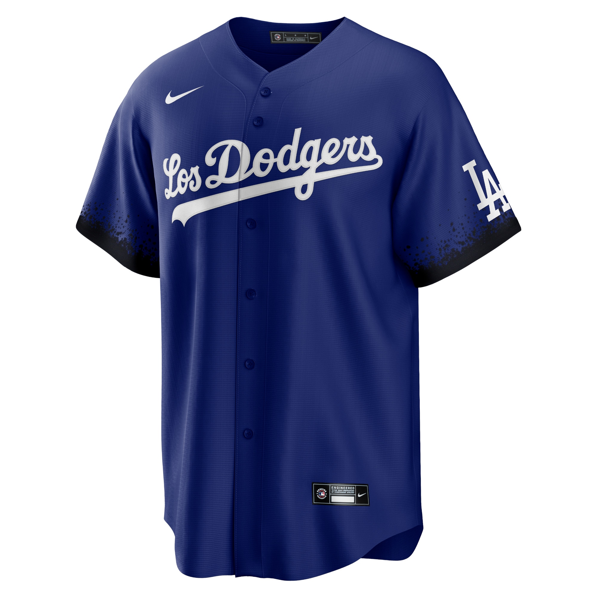 Alternative view of Men's Los Angeles Dodgers Mookie Betts Royal City Connect Player Jersey 
