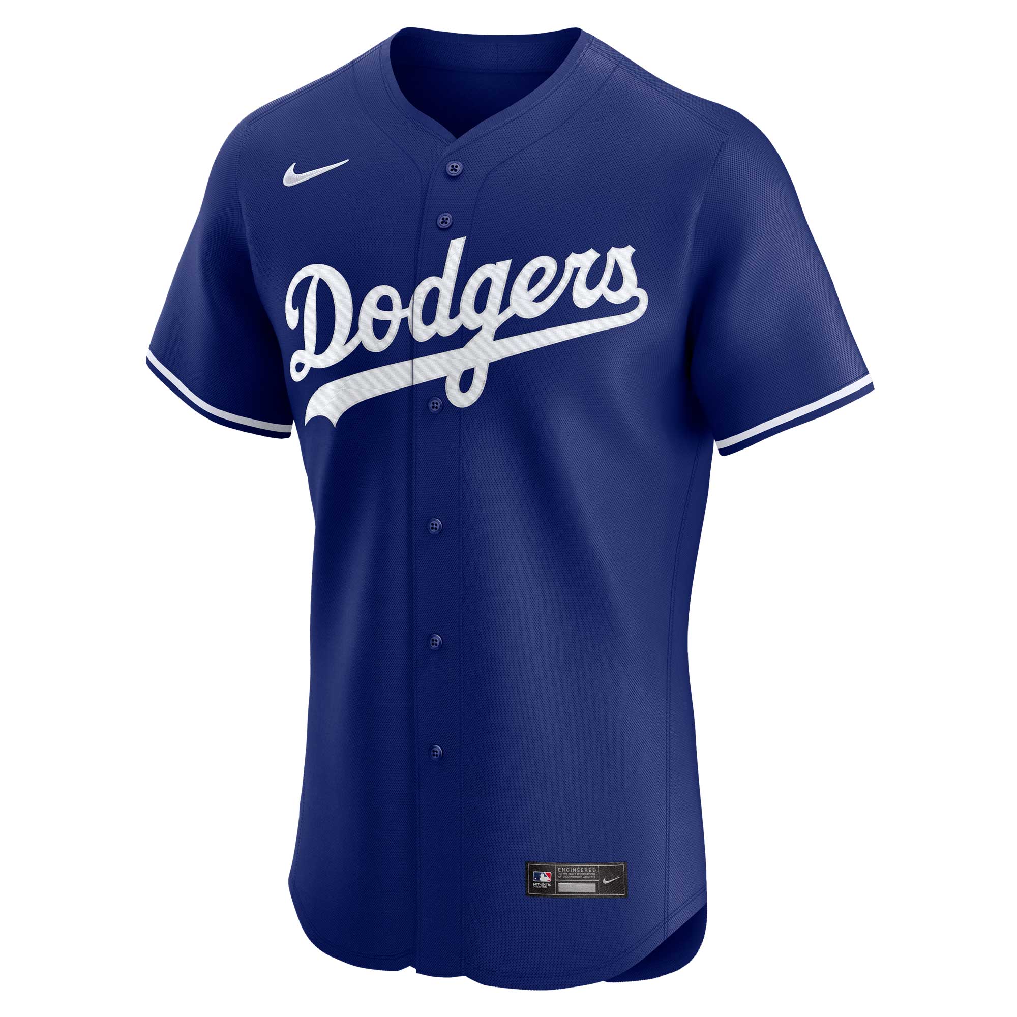 Alternative view of Men's Los Angeles Dodgers Royal Alternate Elite Jersey 