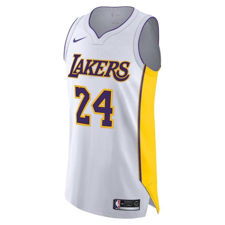 Alternative view of MenÃƒÂ¢Ã¢â€šÂ¬Ã¢â€žÂ¢s Los Angeles Lakers Kobe Bryant Yellow Jersey ÃƒÂ¢Ã¢â€šÂ¬Ã¢â‚¬Å“ Icon Edition