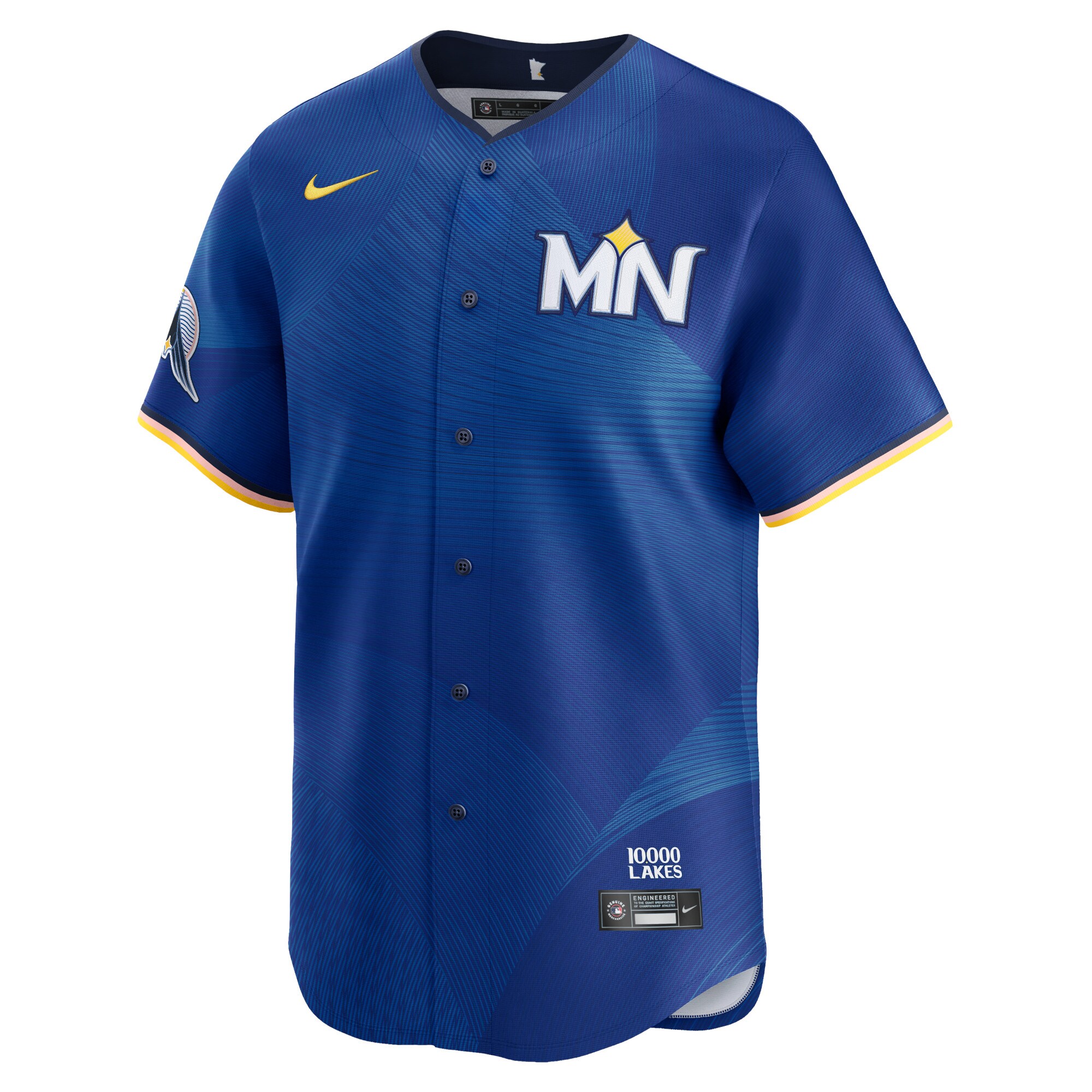 Alternative view of Men's Minnesota Twins Byron Buxton Royal 2024 City Connect Limited Jersey 