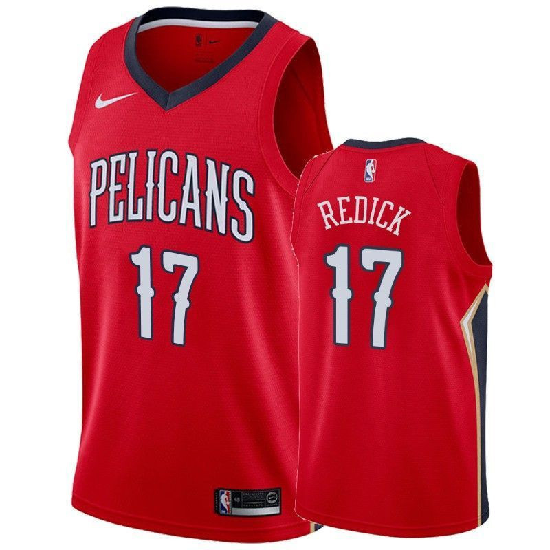 Men's New Orleans Pelicans J.j. Redick 17 Statet Jersey - JS881 