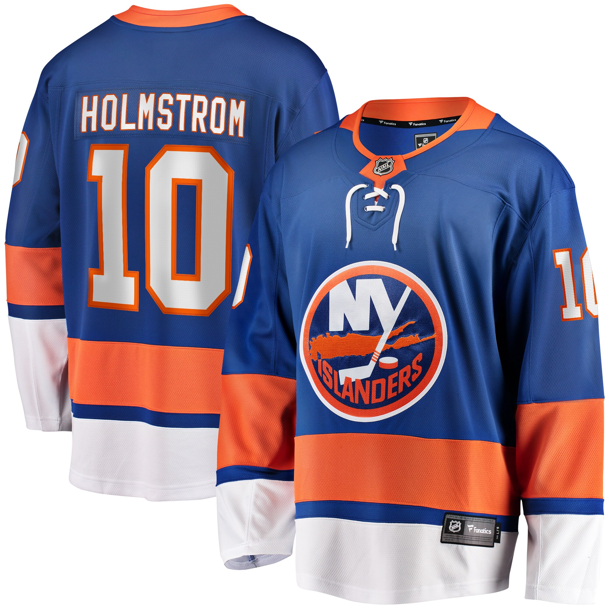 Men's New York Islanders Simon Holmstrom Blue Home Premier Breakaway Player Jersey - JS177 