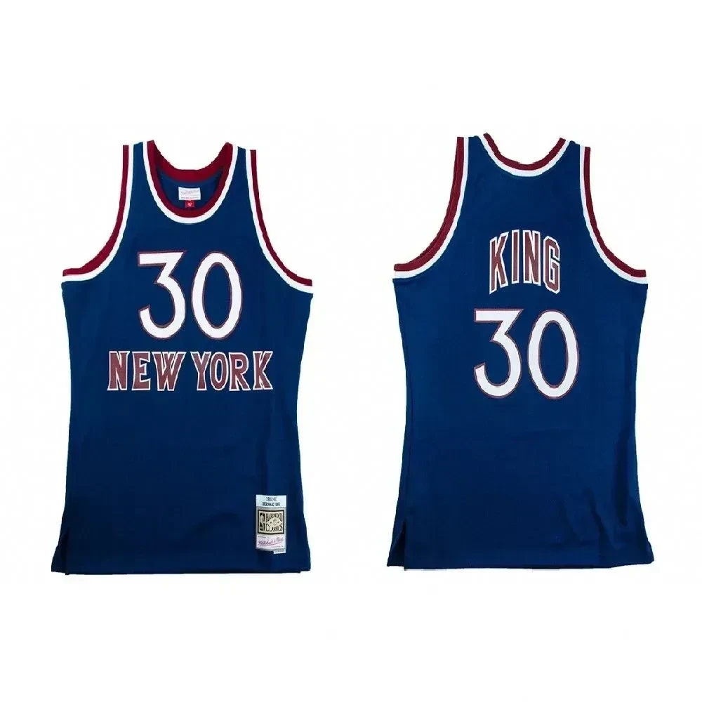 Men's New York Knicks Bernard King 30 Hardwood Classics Jersey - JS136 
