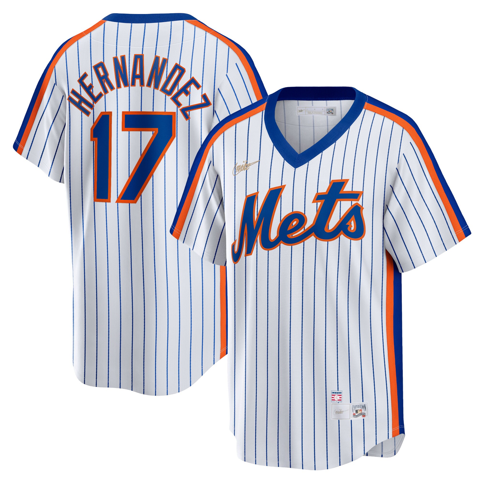 Men's New York Mets Keith Hernandez White Home Cooperstown Collection Player Jersey 