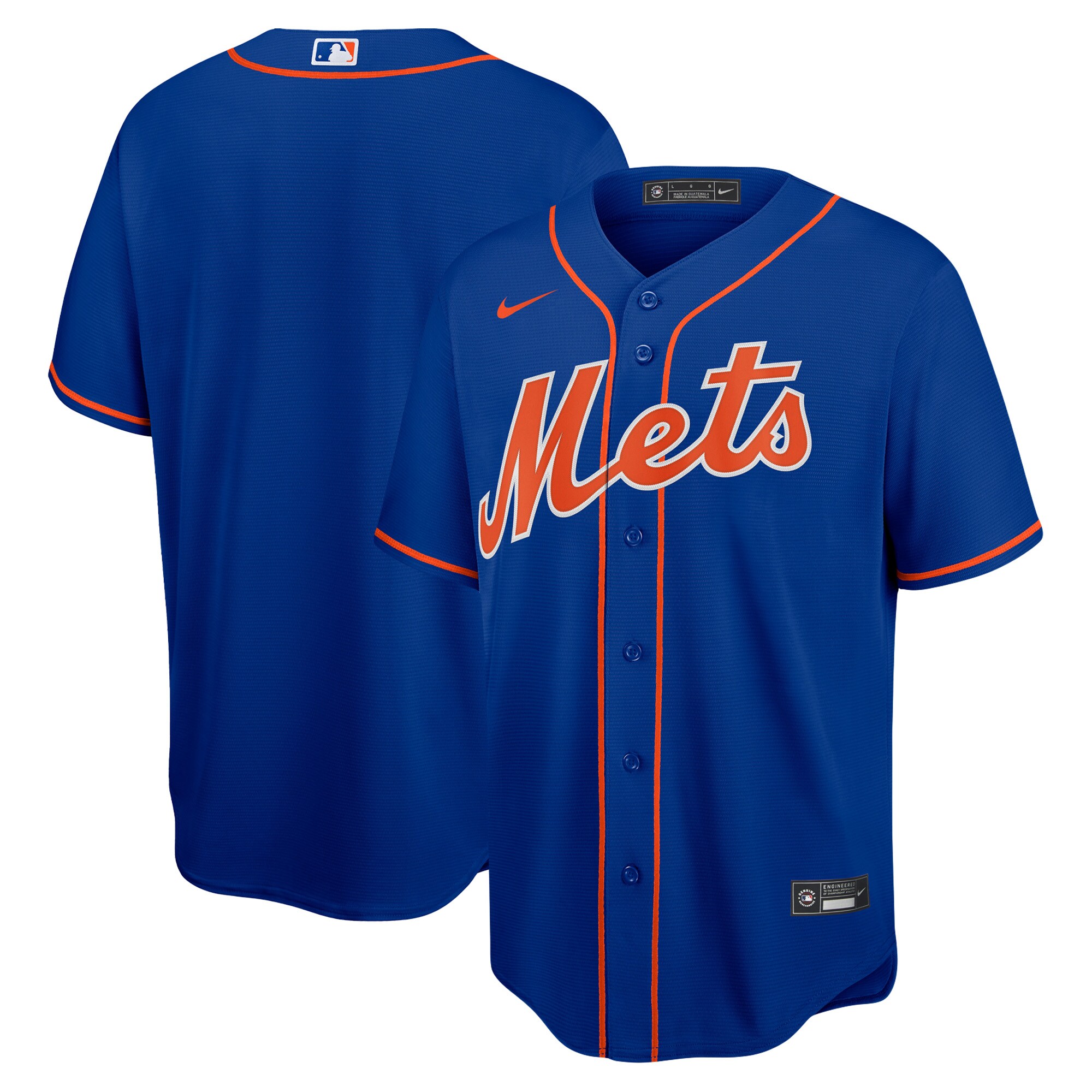 Men's New York Mets Royal Big & Tall Alternate Team Jersey 