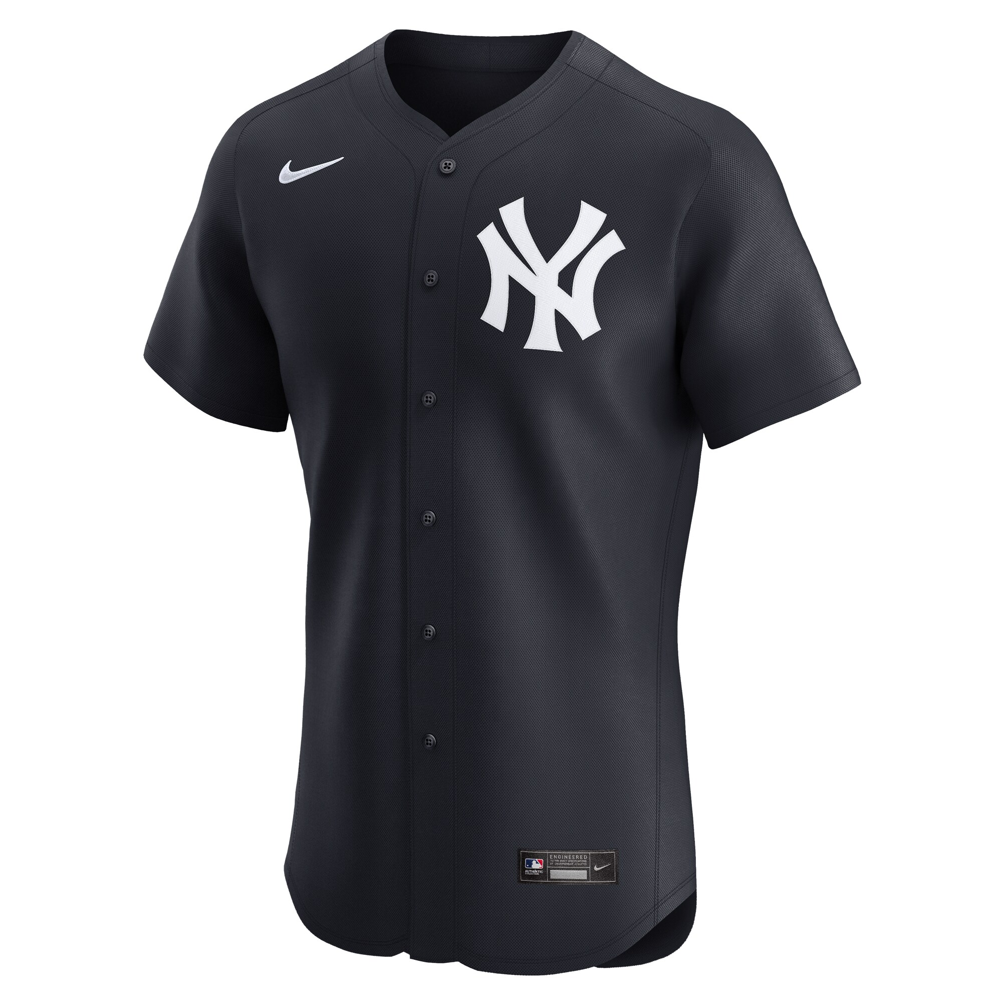 Alternative view of Men's New York Yankees Aaron Judge Navy Alternate 2 Elite Player Jersey 