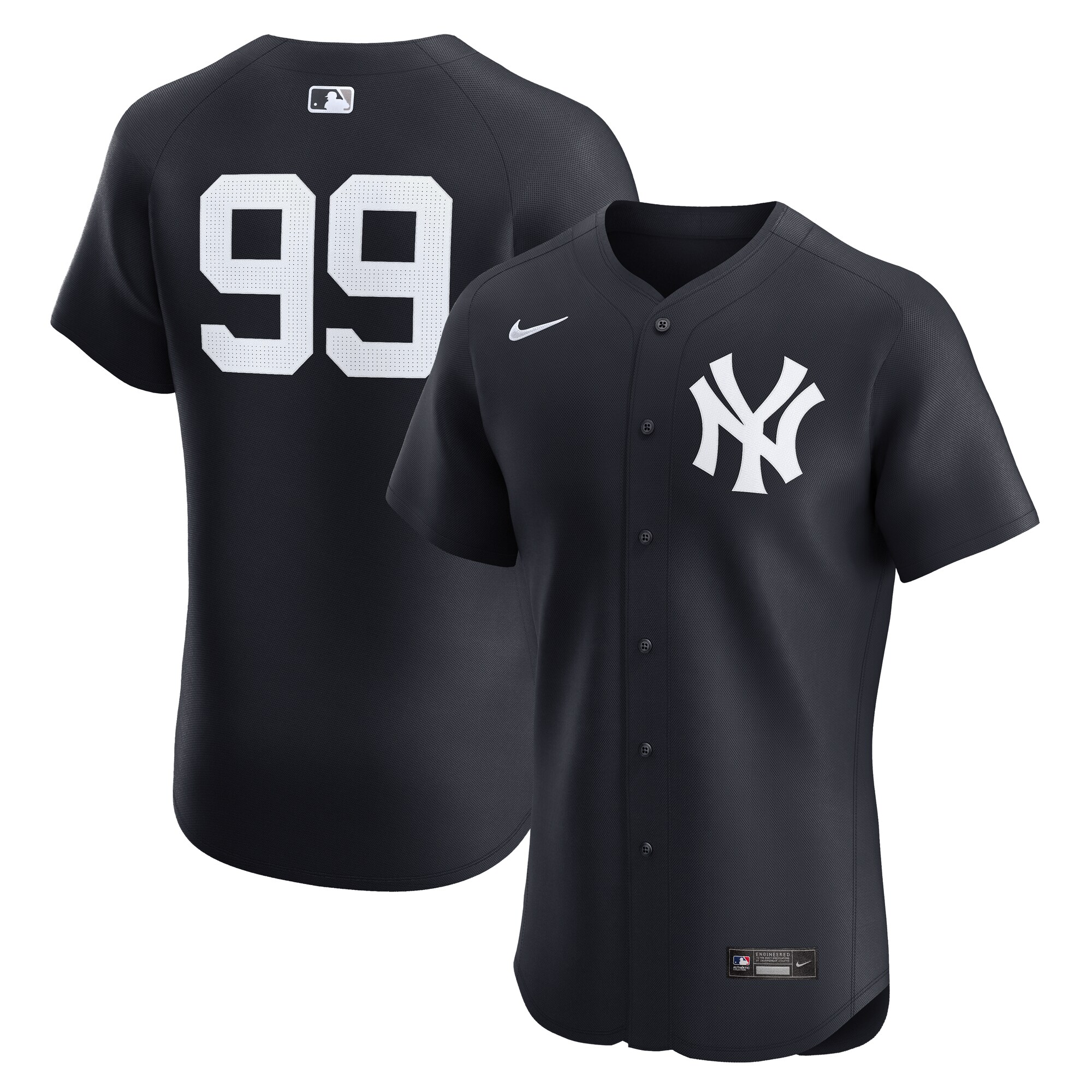 Men's New York Yankees Aaron Judge Navy Alternate 2 Elite Player Jersey 