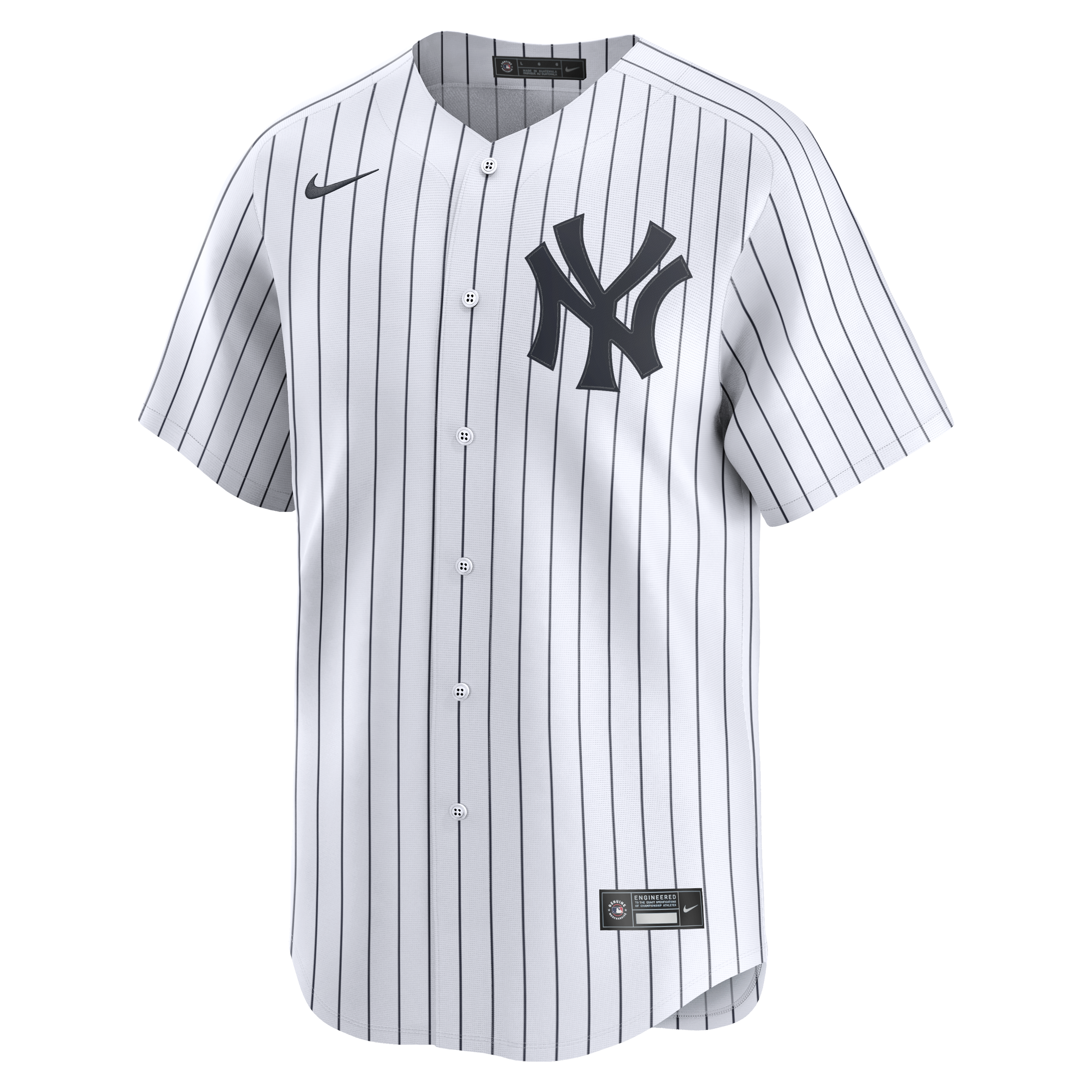 Alternative view of Men's New York Yankees Austin Wells White Home Limited Player Jersey 