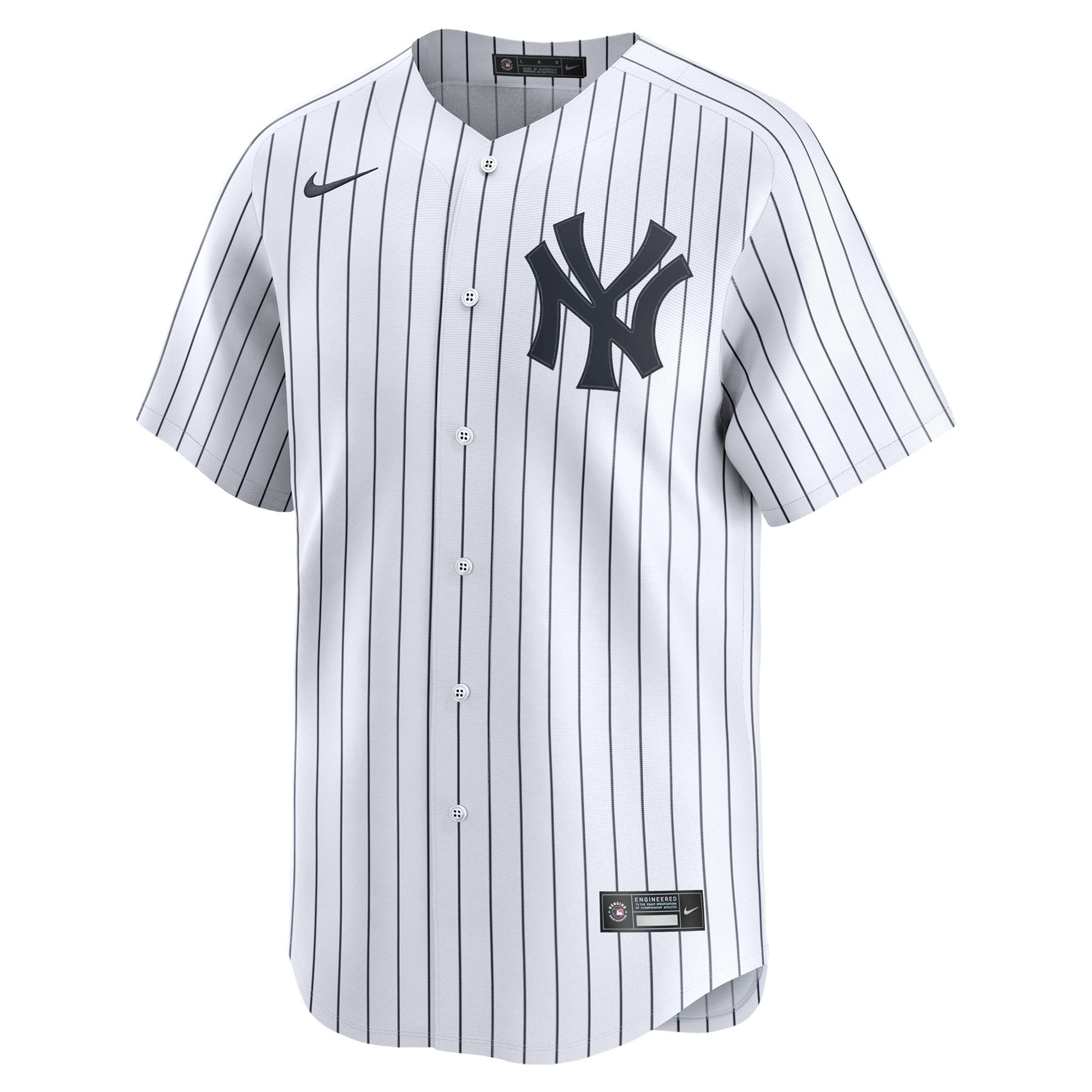 Alternative view of Men's New York Yankees Cody Bellinger White Home Limited Player Jersey 
