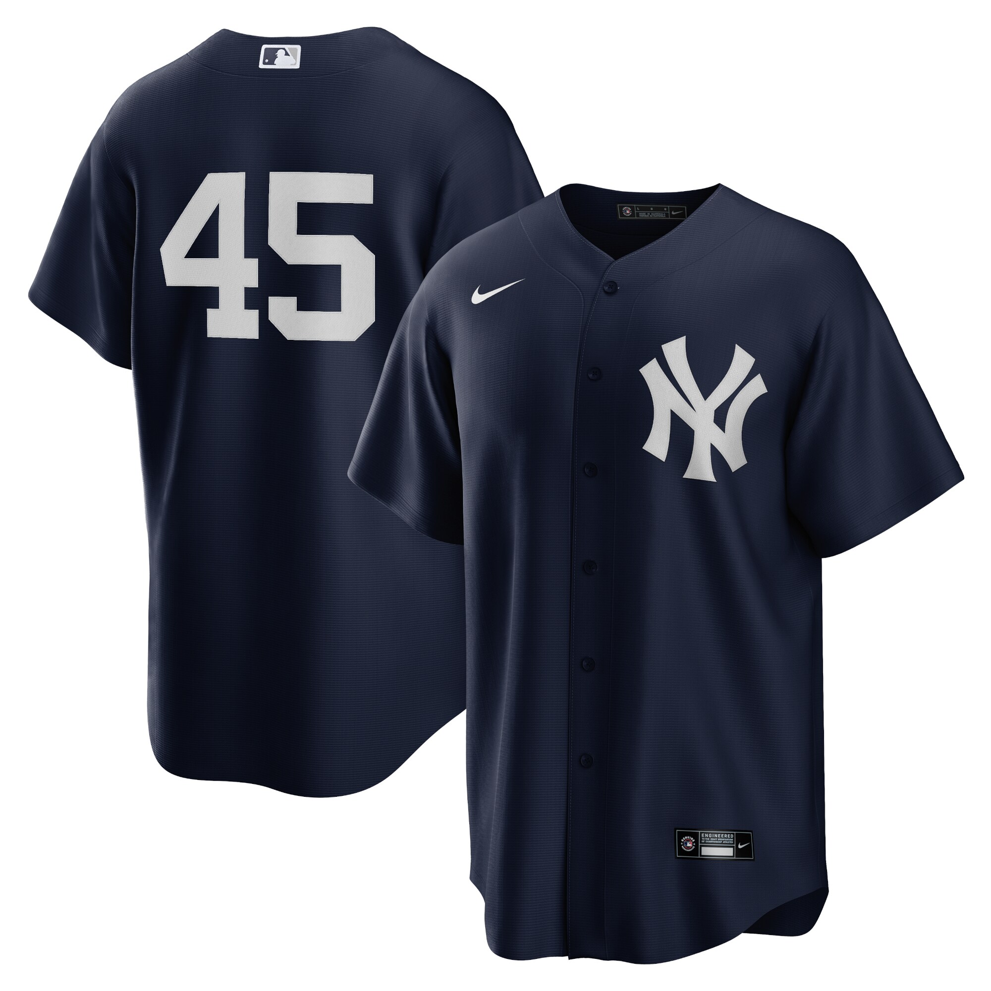 Men's New York Yankees Gerrit Cole Navy Alternate Player Name Jersey 