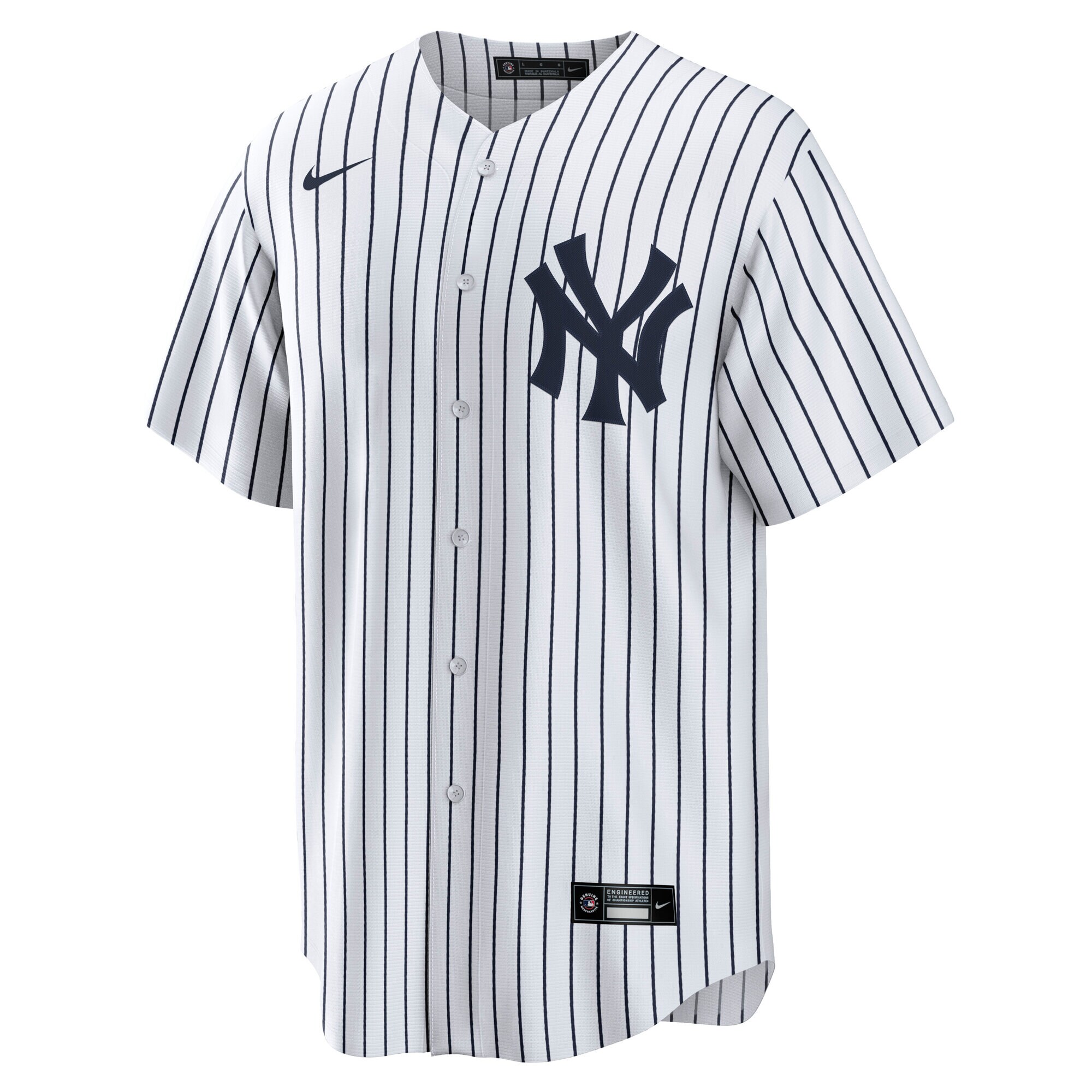 Alternative view of Men's New York Yankees Gerrit Cole White Home Player Jersey 